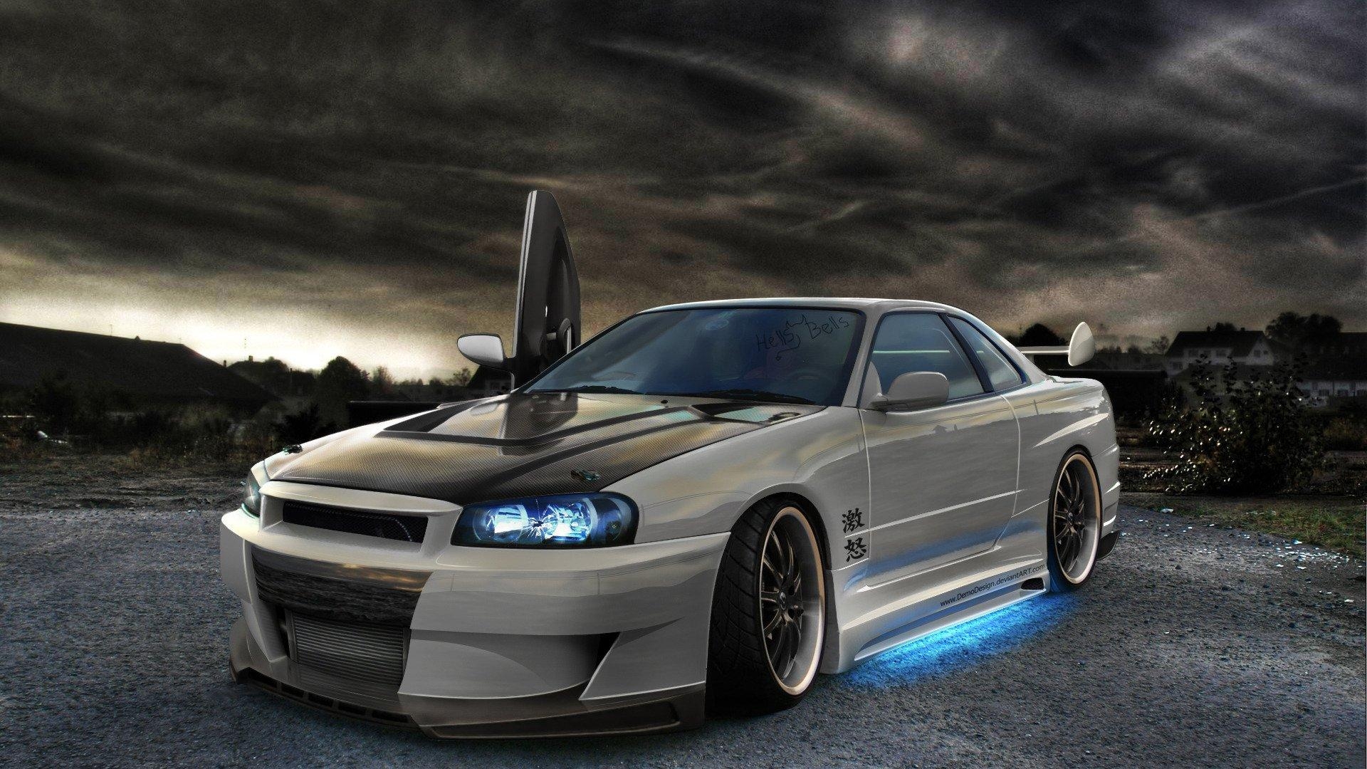 1920x1080 Download Nissan Skyline GTR R34 tuning wallpaper  438455, Desktop