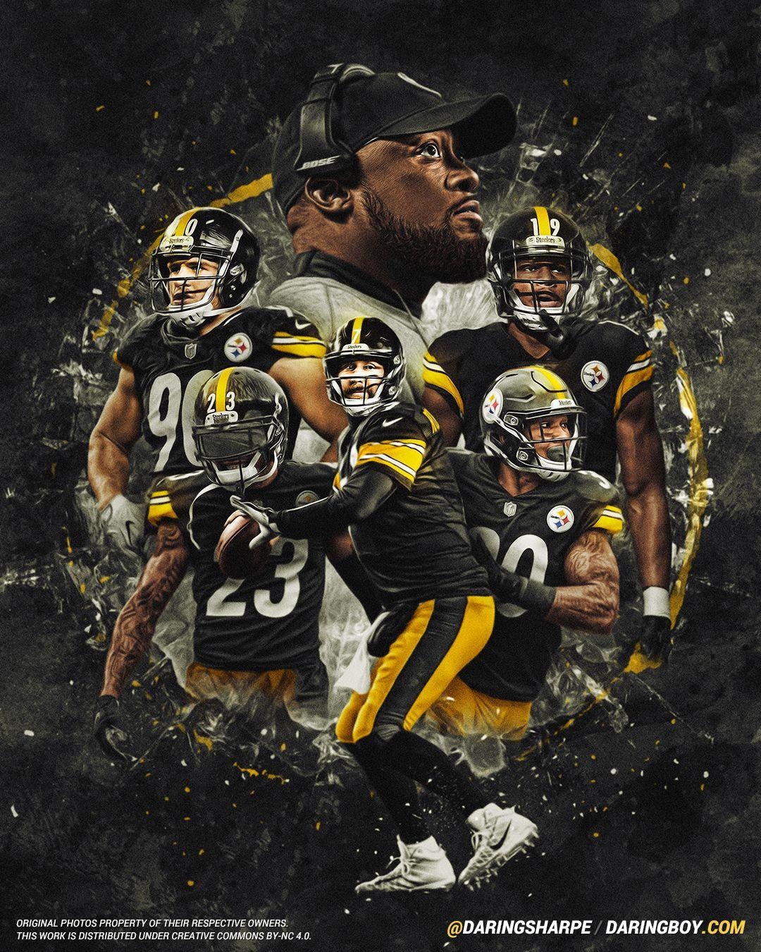 1080x1350 Ben Roethlisberger, Mike Tomlin, JuJu Smith Schuster, James, Phone