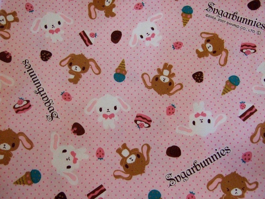 1030x770 Sugarbunnies fabric. From Tomato in Nippori, Desktop