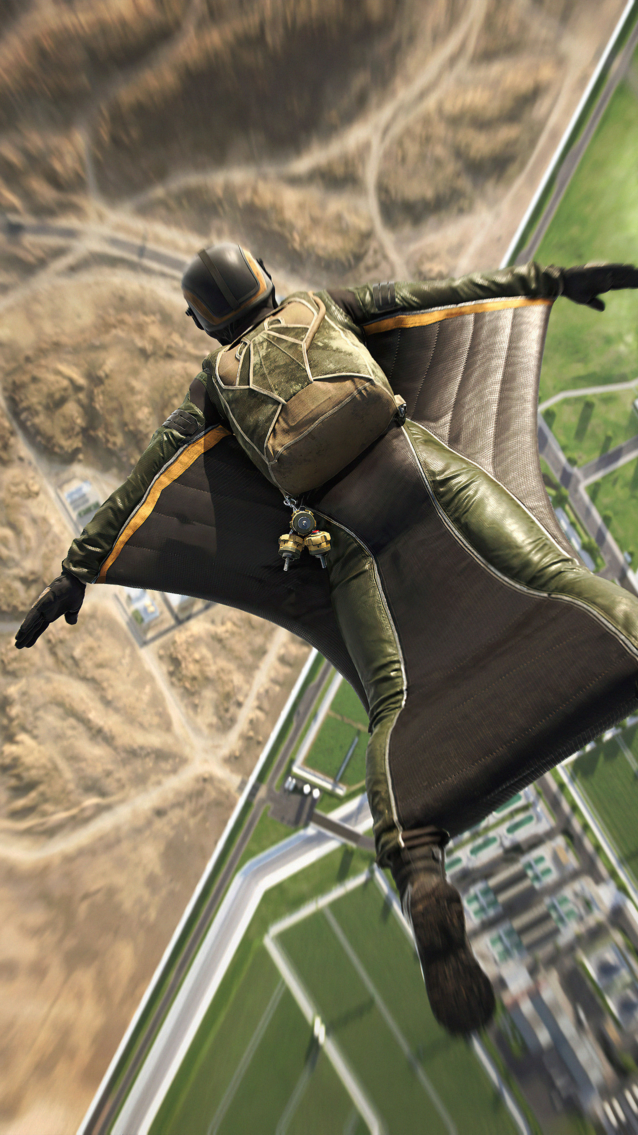 2160x3840 Wingsuit Battlefield 2042 4K Ultra HD Mobile Wallpaper, Phone