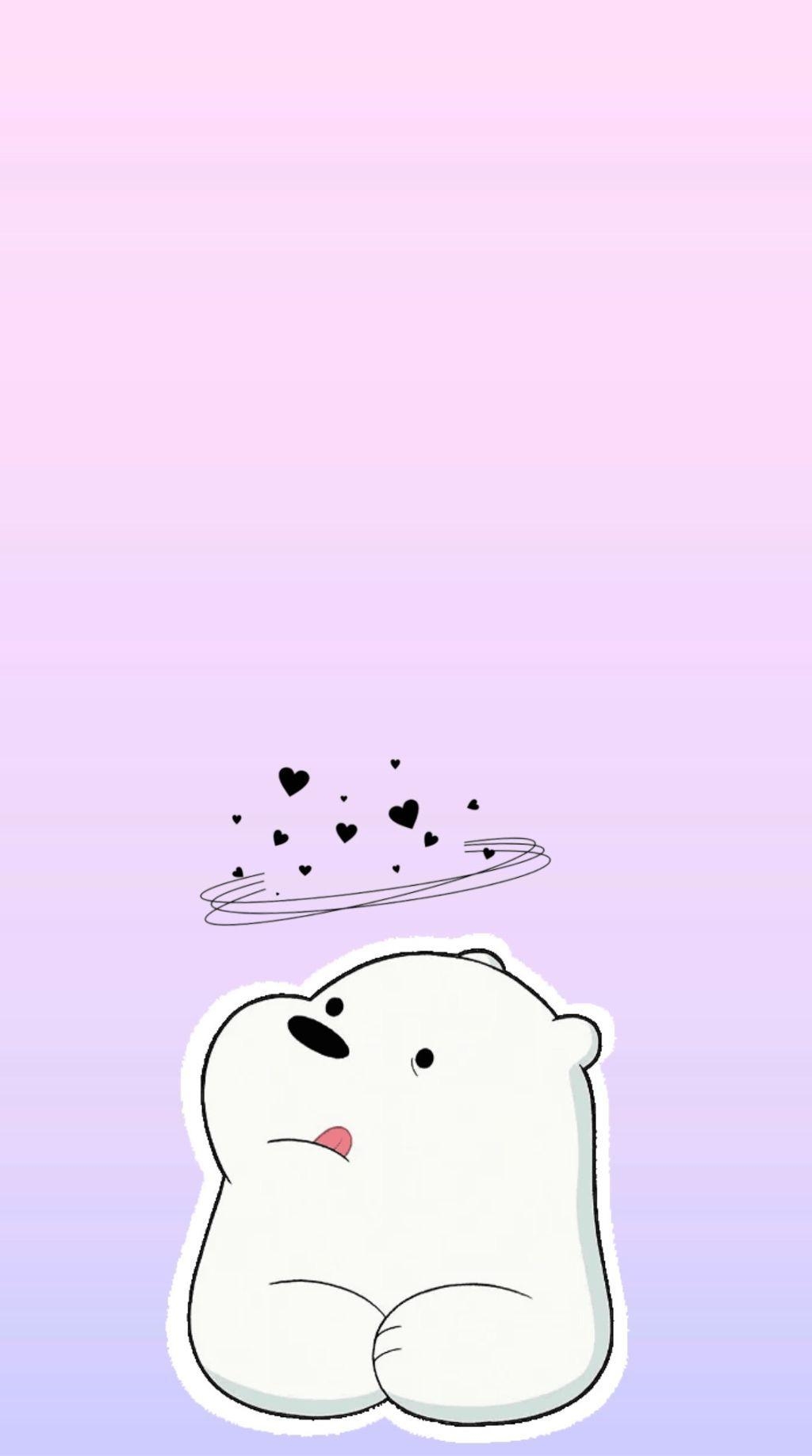 1030x1840 WE BARE BEARS Ice Bear IPhone Wallpaper ❄️ webearbear, Phone