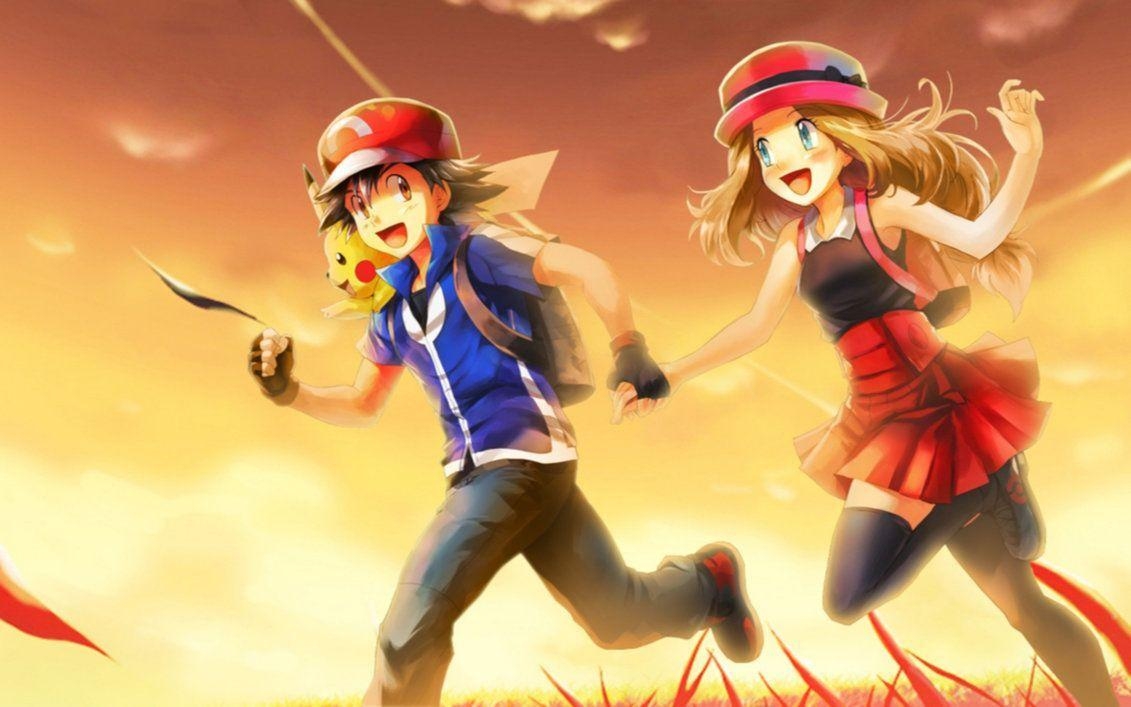 1140x710 Wallpaper Ash and Serena. Pokemon ash and serena, Ash pokemon, Pokemon, Desktop