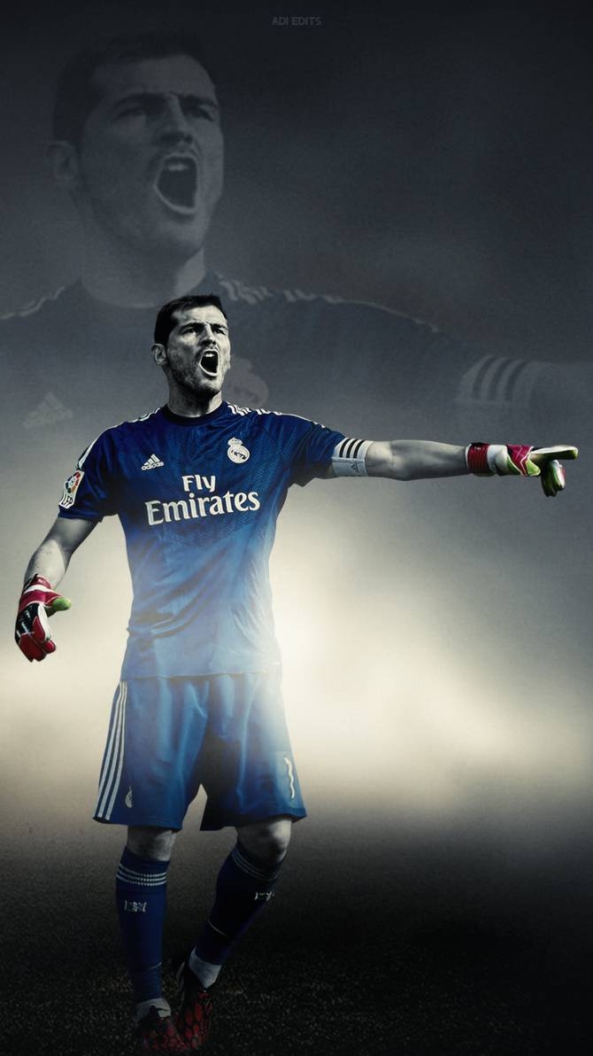 670x1200 Iker Casillas Wallpaper, Phone