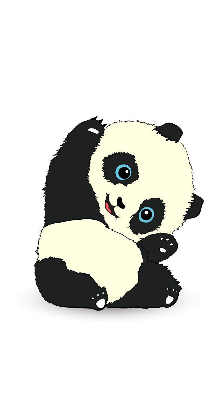 770x1370 Cute Panda Wallpaper iPhone HD Wallpaper, Phone