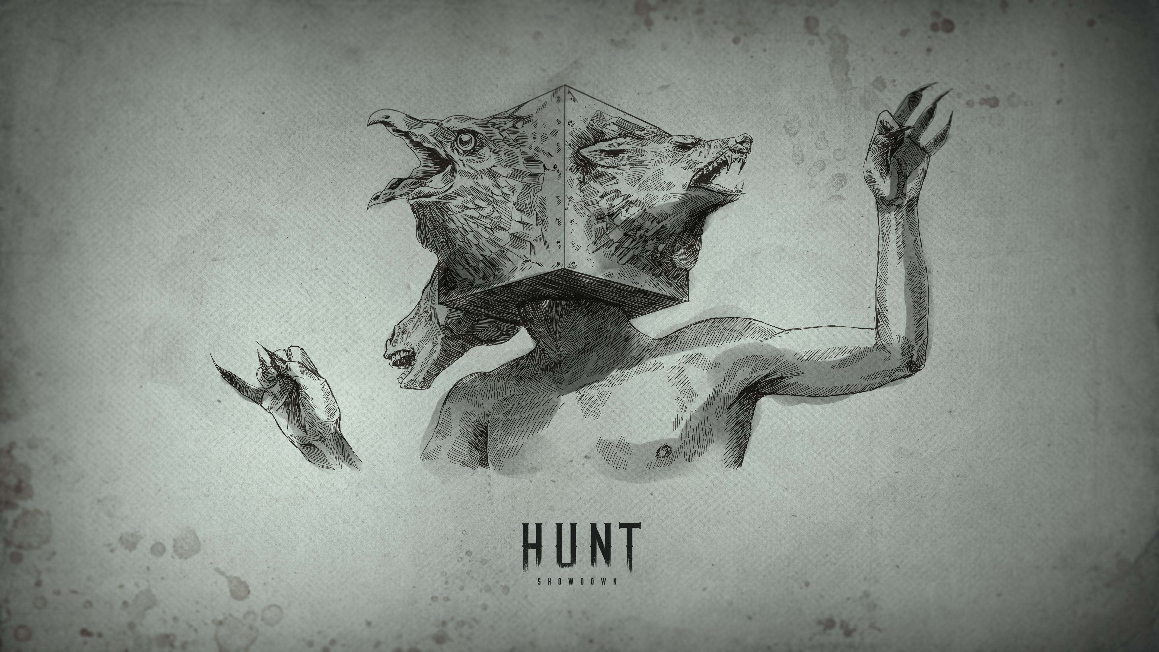 3840x2160 Specific Please remove the Hunt Showdown logo from this, Desktop