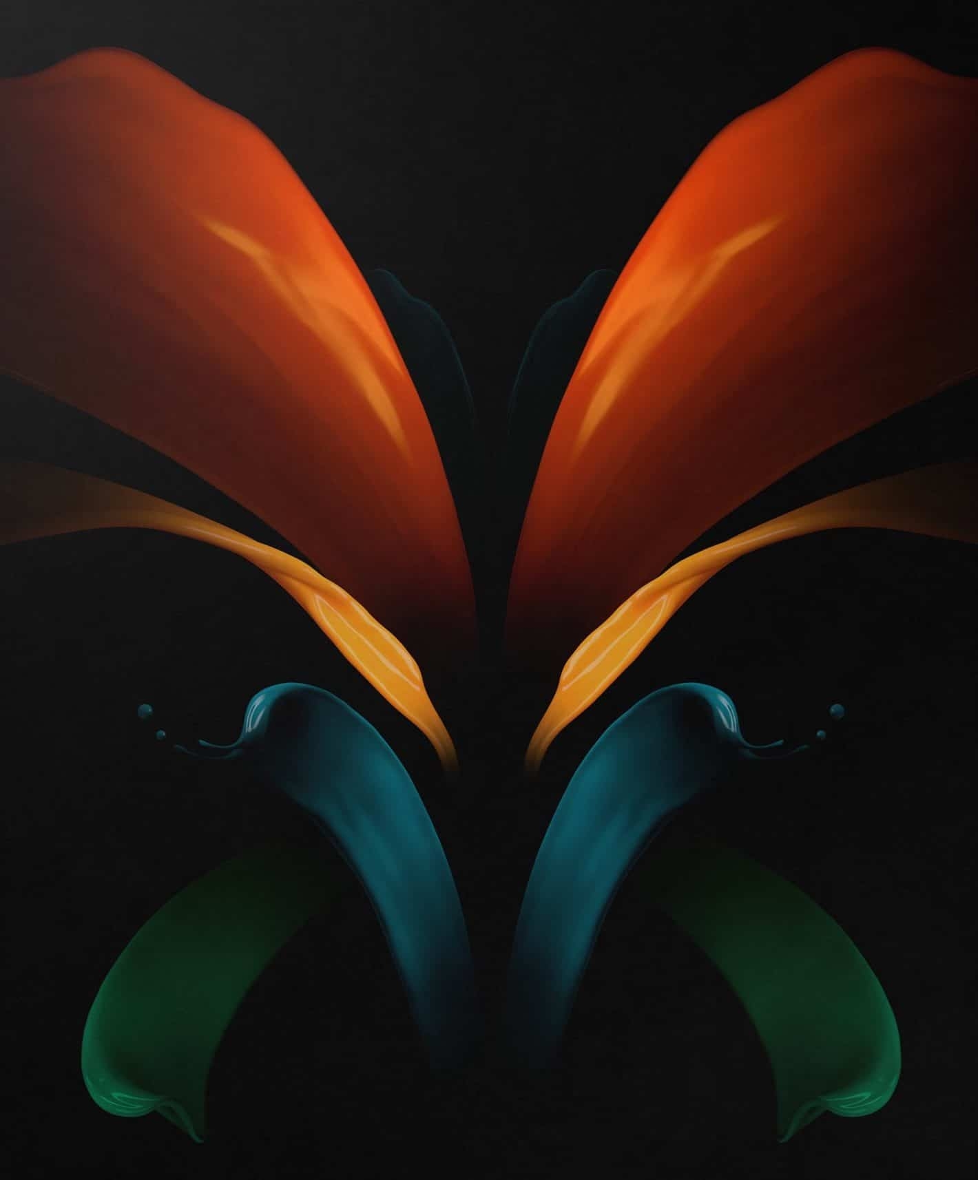 1420x1720 Download The Galaxy Z Fold 2 Wallpaper Before The Phone Launches, Phone