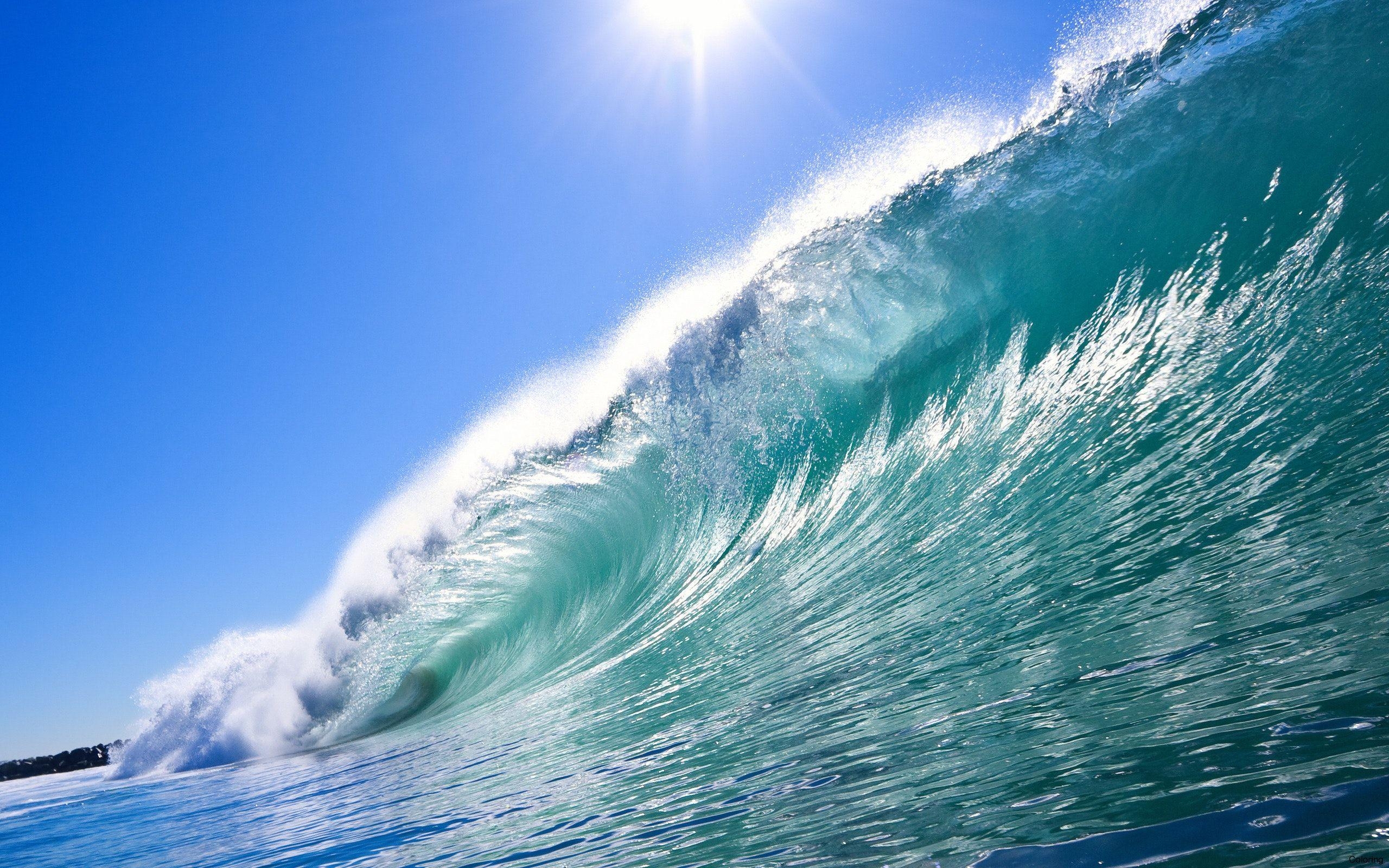 2560x1600 Ocean Wave Desktop Wallpaper 001 Coloring 15f Wallpaper Waves, Desktop