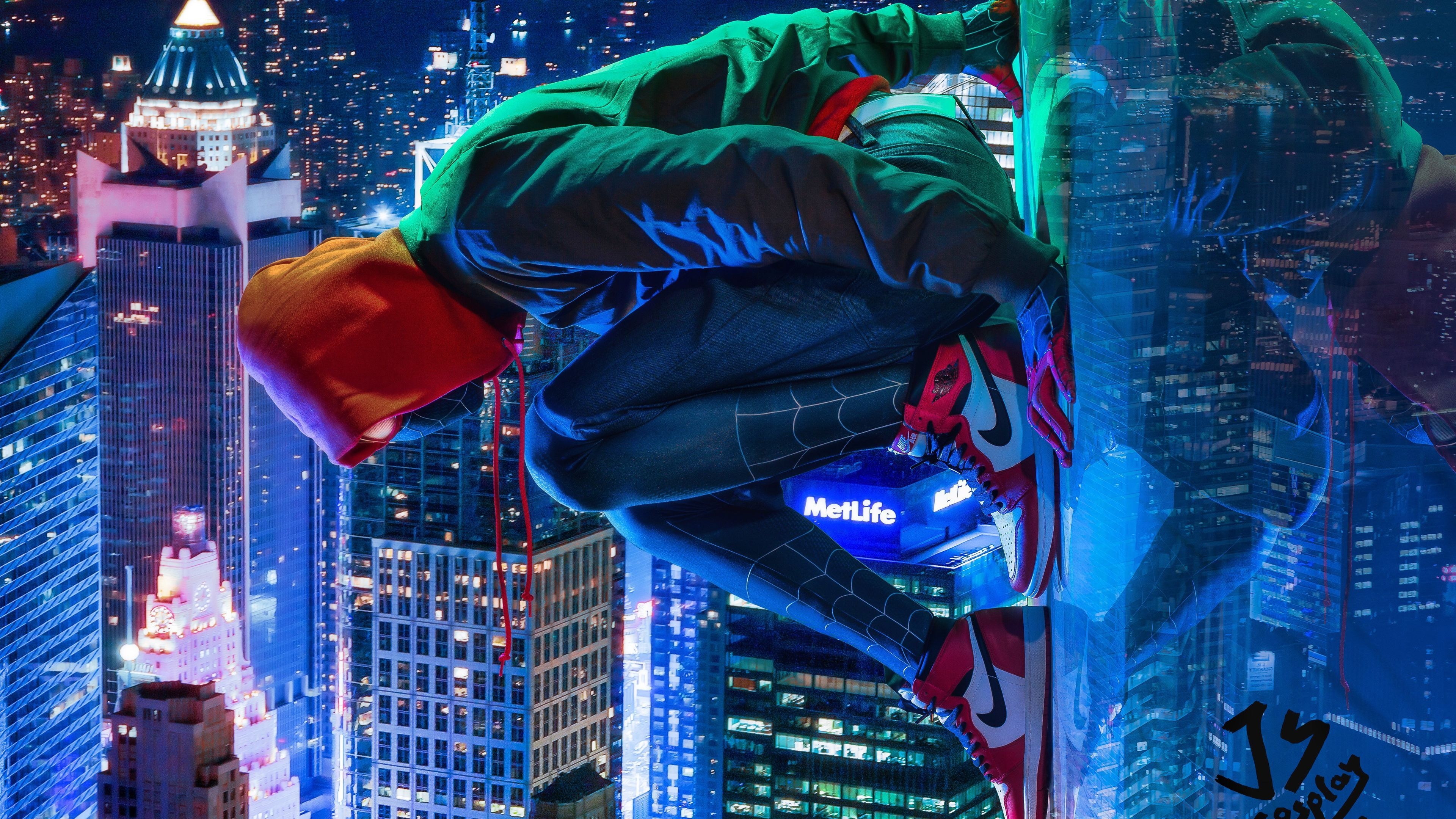 3840x2160 Miles Morales Spiderman Cosplay 4k superheroes wallpaper, spiderman into the spider verse wallpaper,. Miles morales spiderman, Miles morales, Spiderman cosplay, Desktop