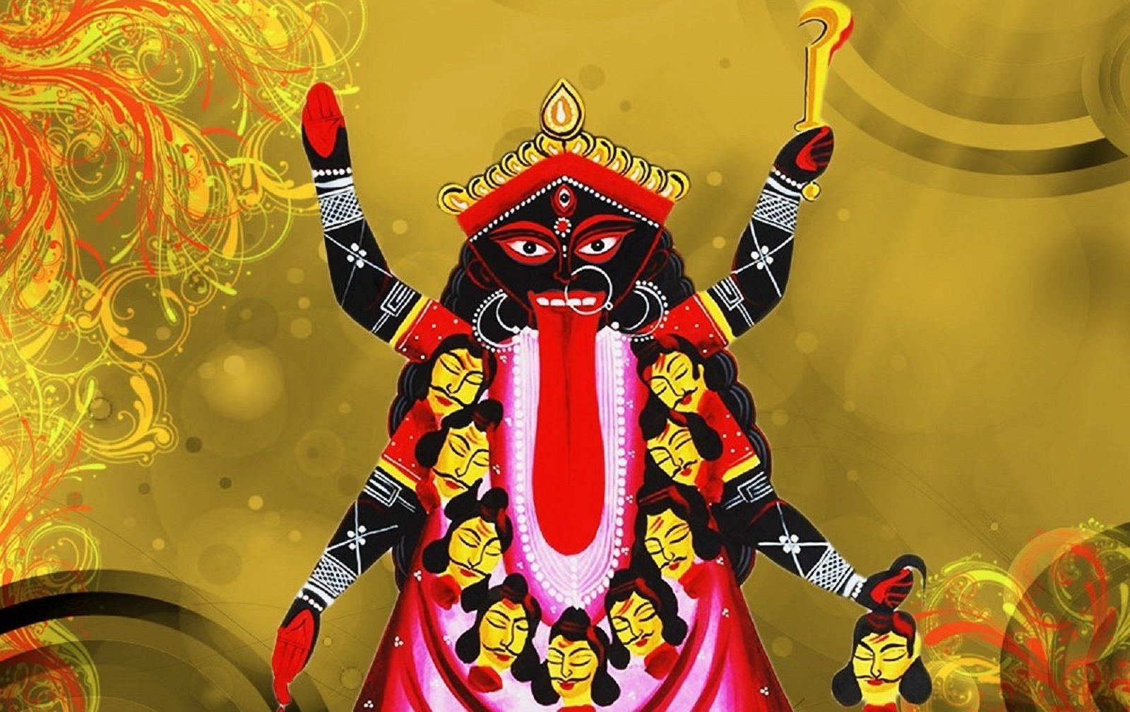 1600x1010 Powerful Mantras For Pleasing The Dark Goddess Maa Kaali, Desktop