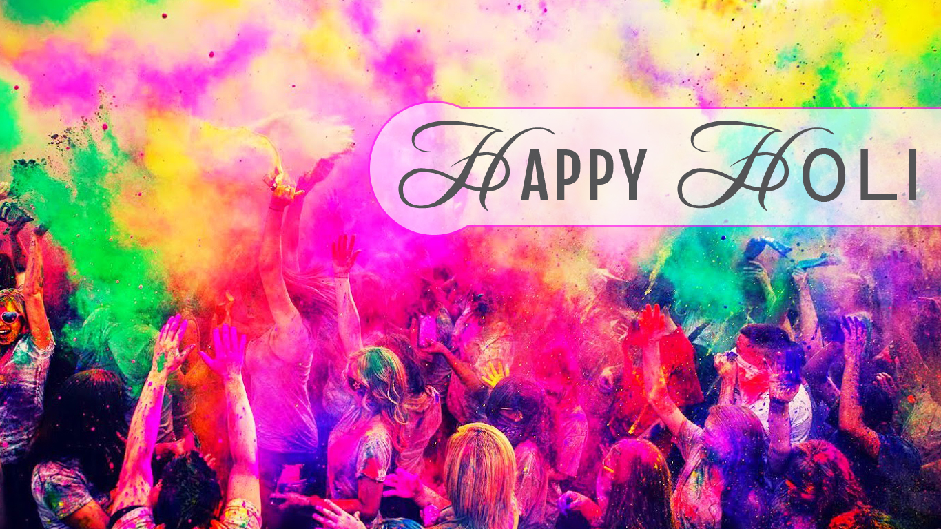 1370x770 Holi Wallpaper. Happy Holi Wallpaper, Desktop