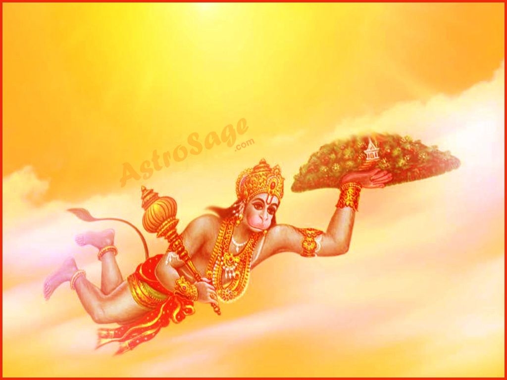 1030x770 Baby Hanuman Wallpaper, Desktop