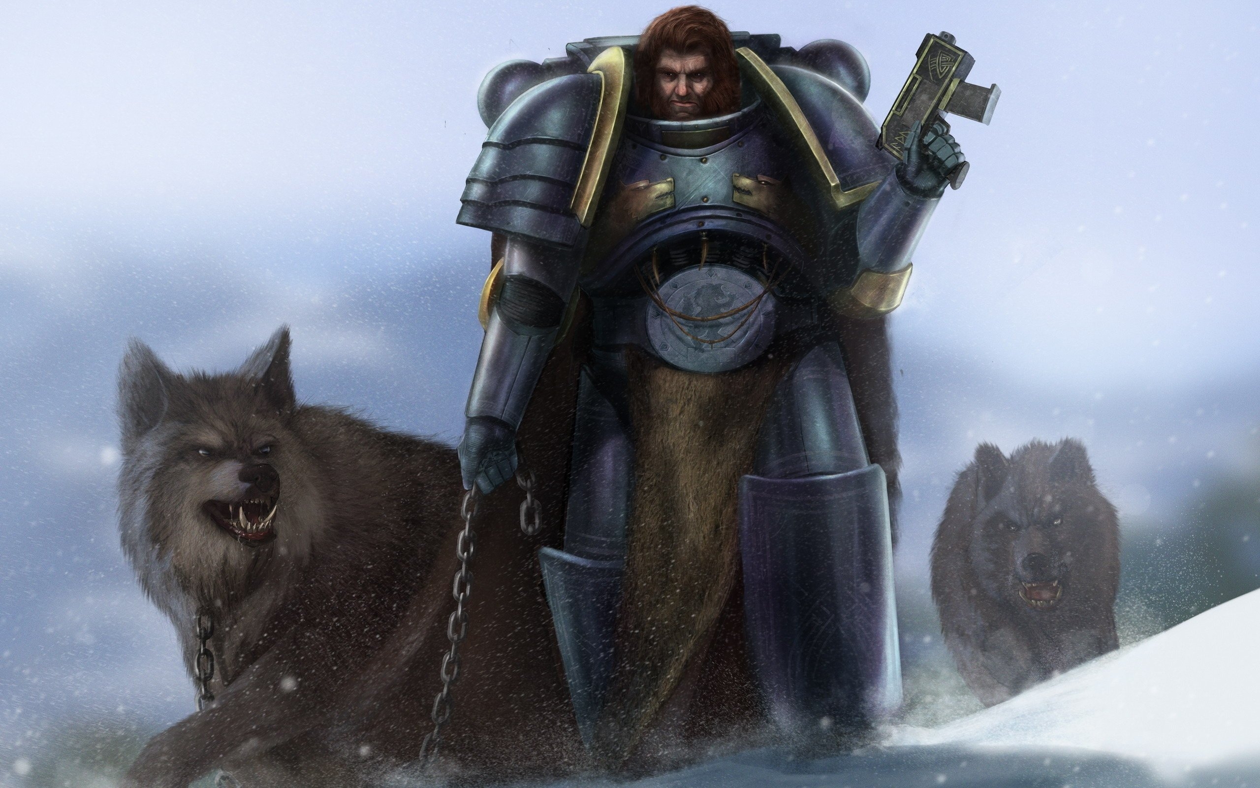 2560x1600 Space Wolves HD Wallpaper, Desktop