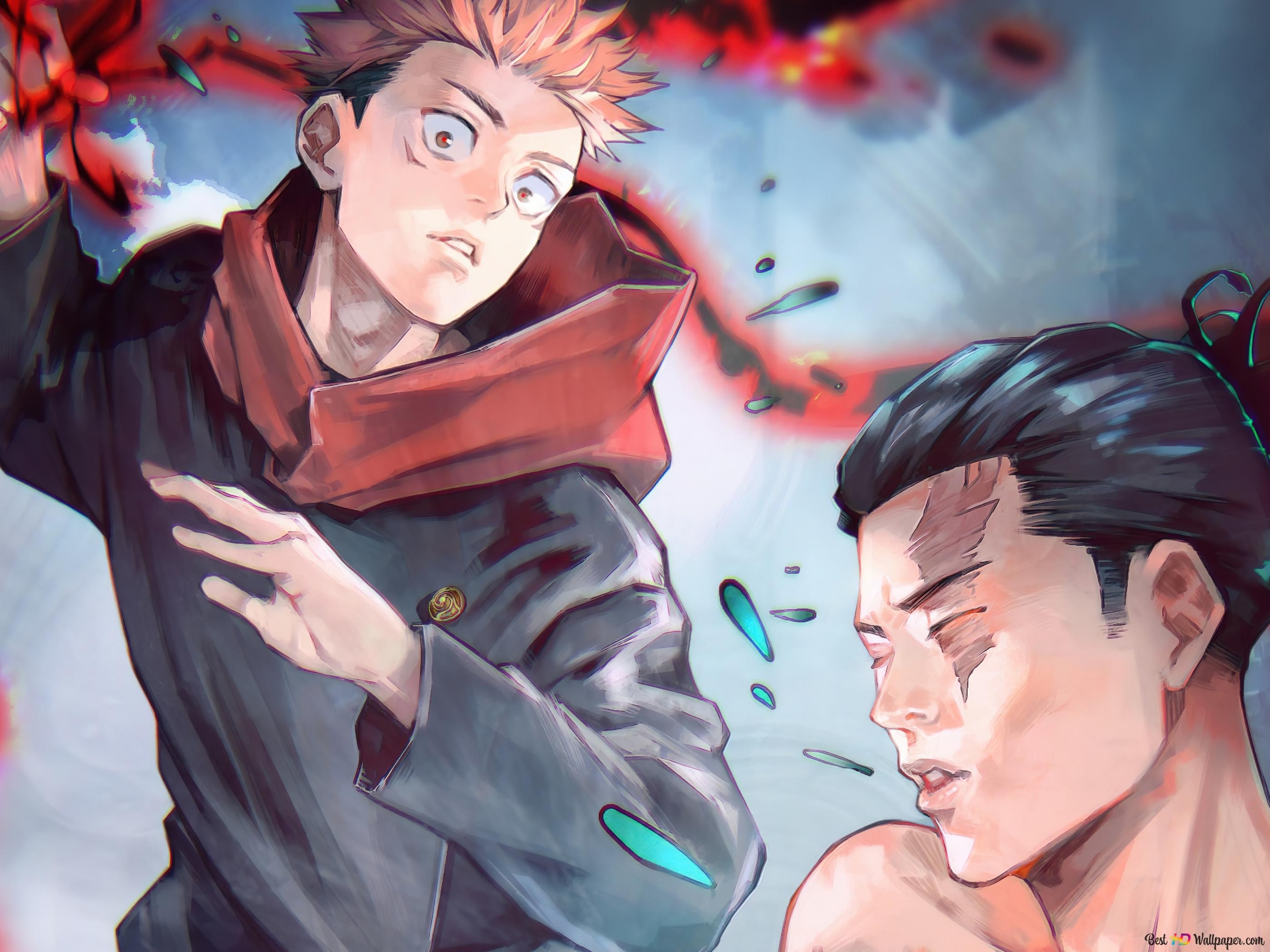 2800x2100 Jujutsu Kaisen Itadori & Aoi Todo 4K wallpaper download, Desktop