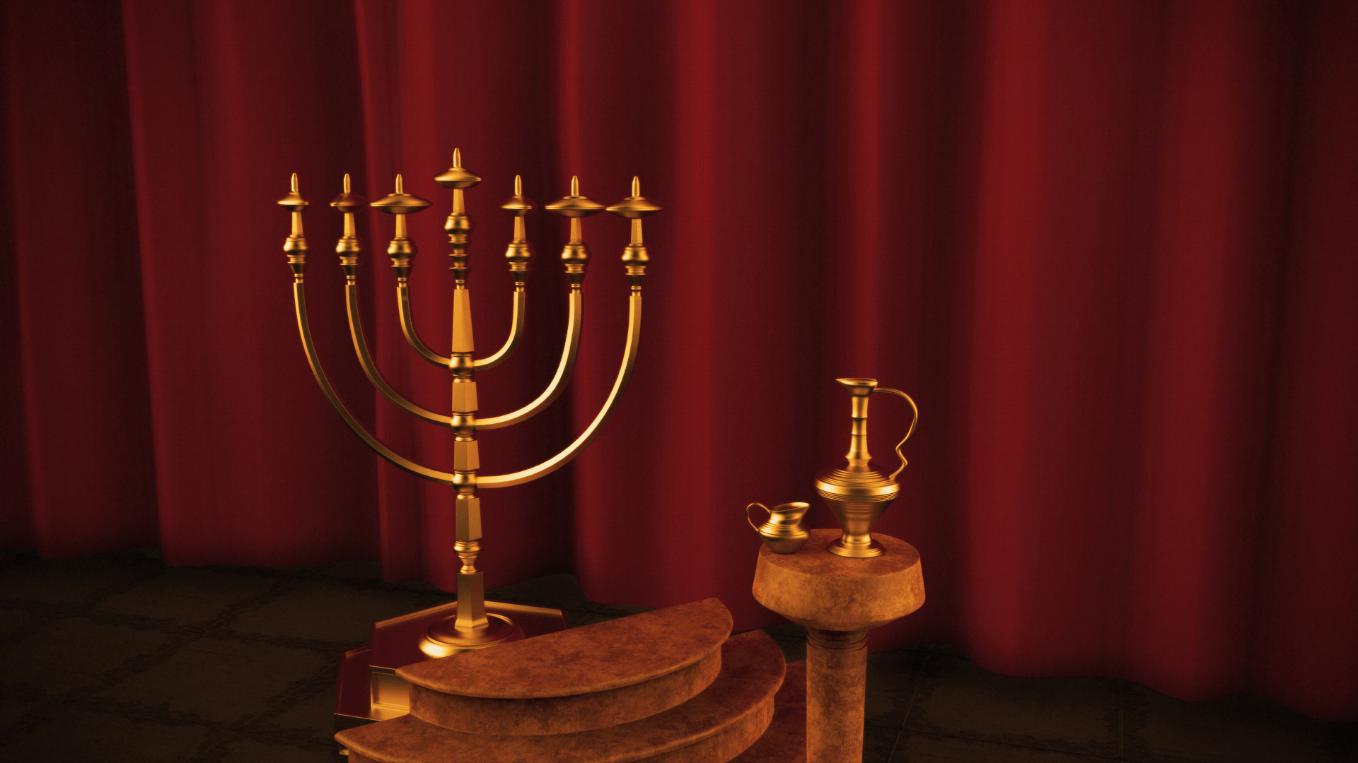 1920x1080 Menorah Temple Wallpaper, Desktop