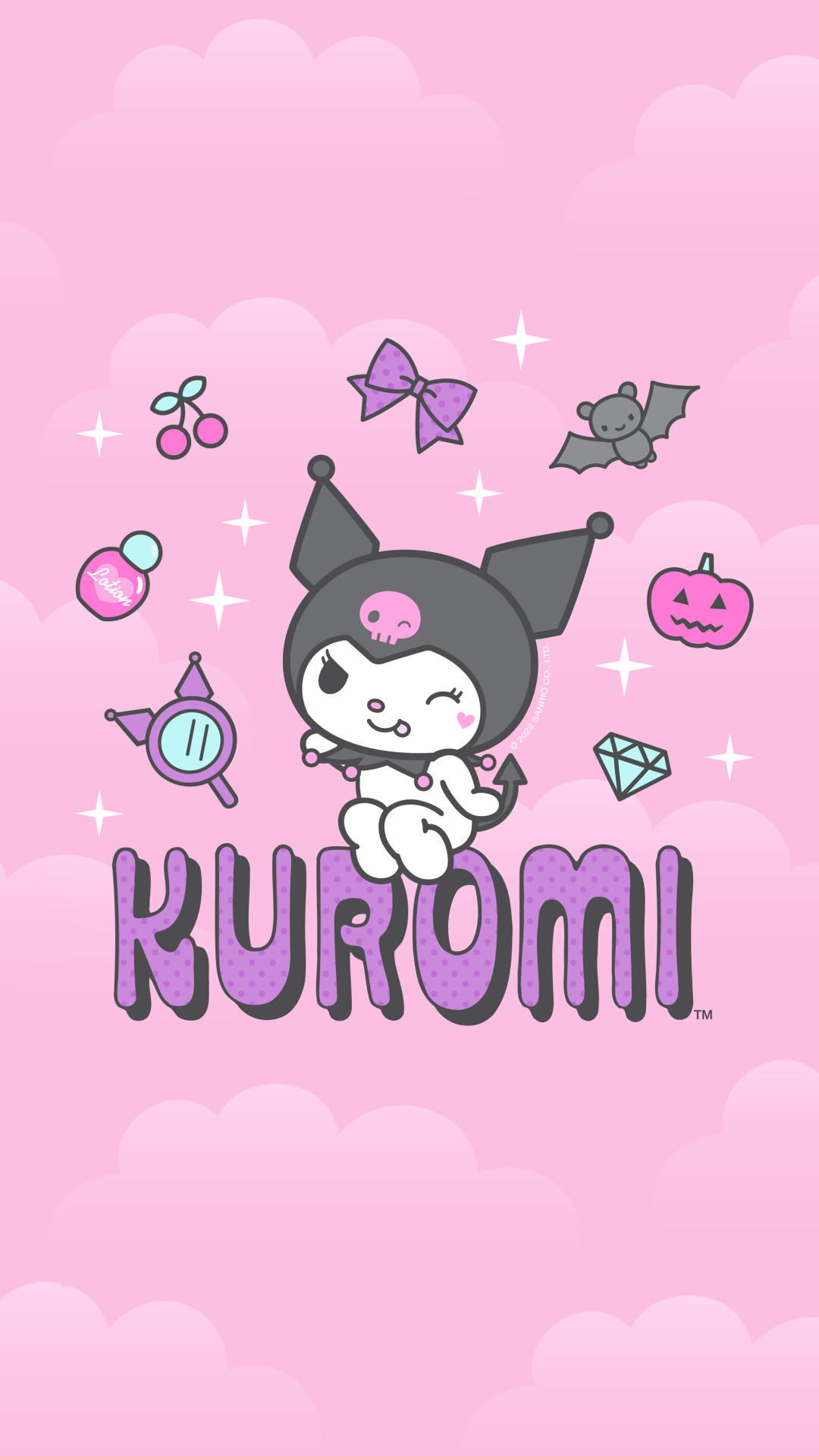 1080x1920 Kuromi Wallpaper 4K, Hello Kitty, Phone