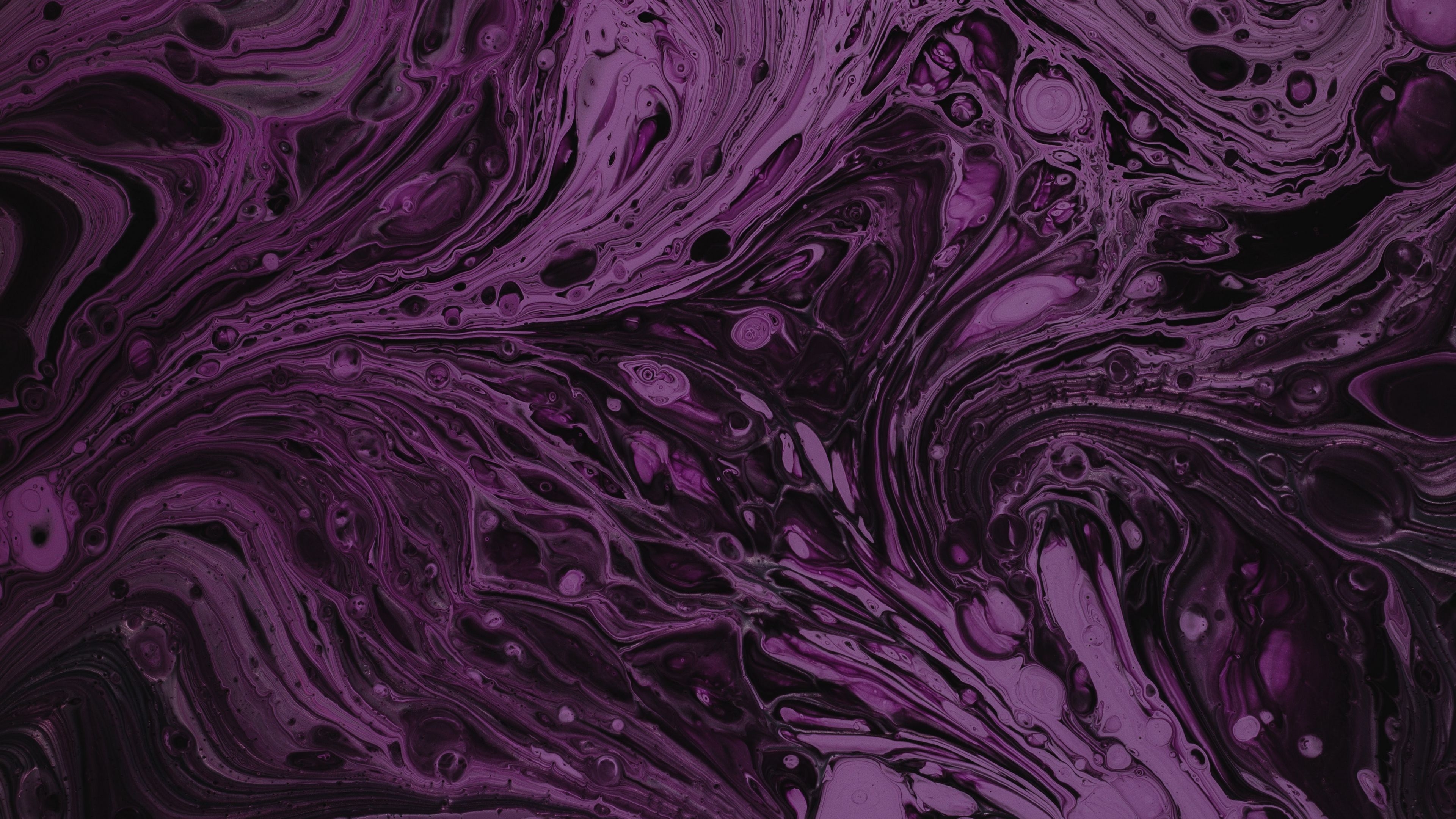 3840x2160 Wallpaper / stains, liquid, abstraction, texture, purple, 4k, Desktop