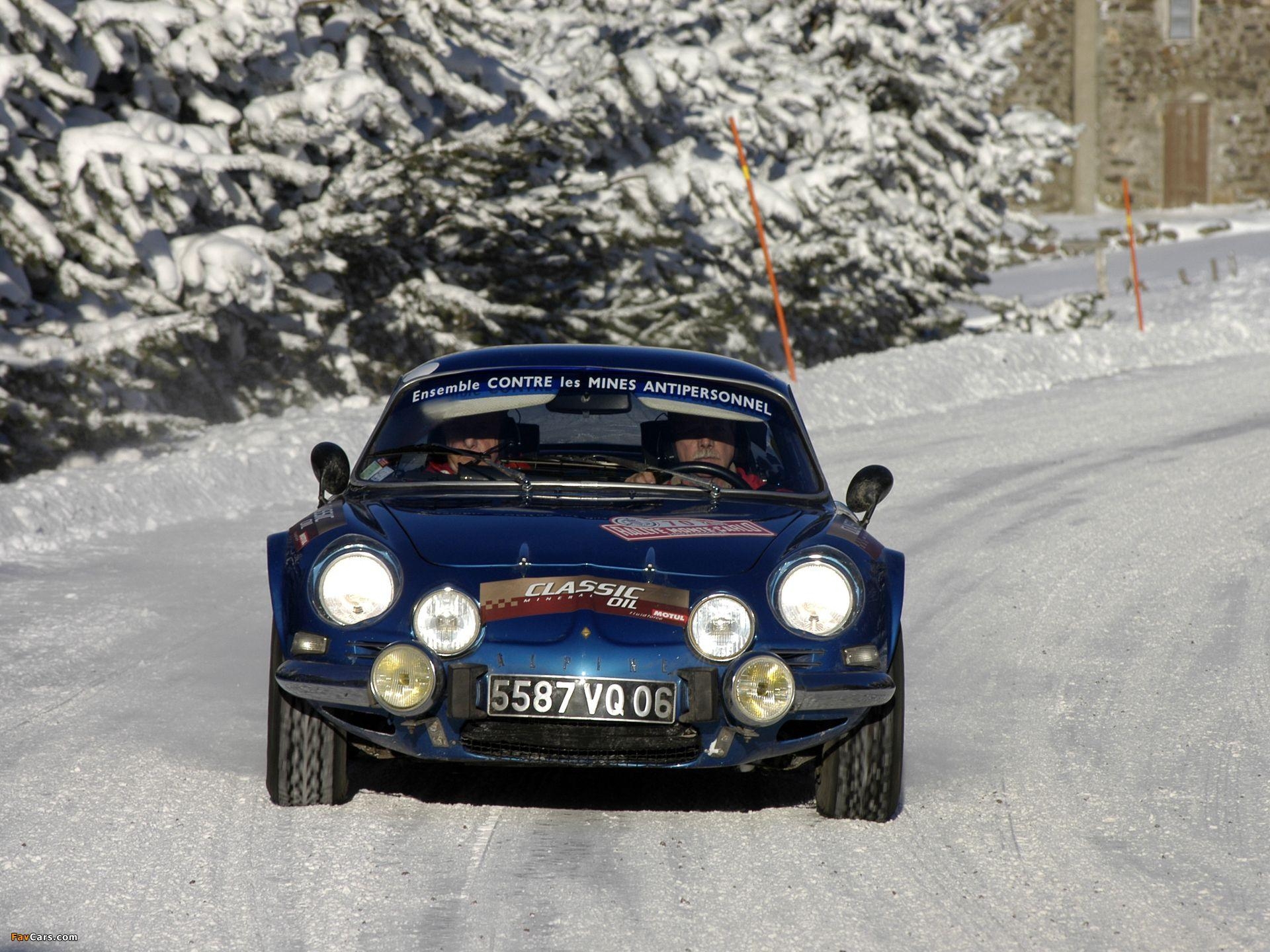 1920x1440 Alpine A110 Rally Car wallpaper, Desktop