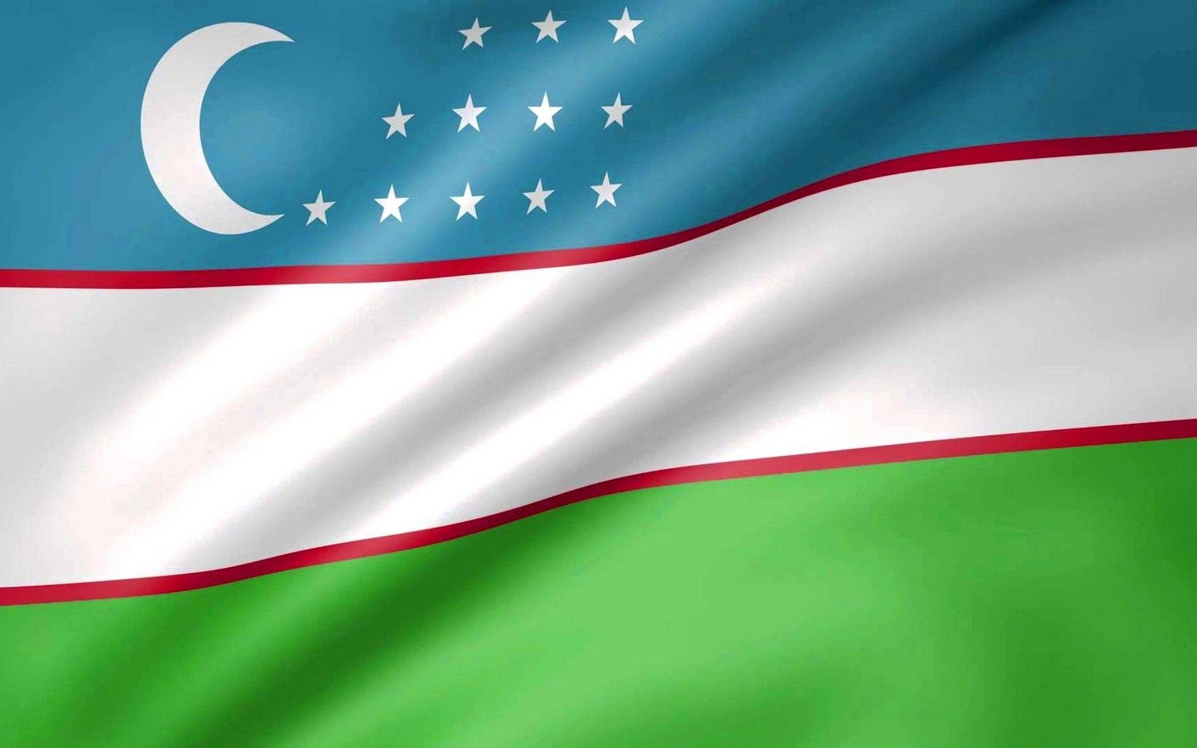 1730x1080 Flag of Uzbekistan wallpaper, Desktop