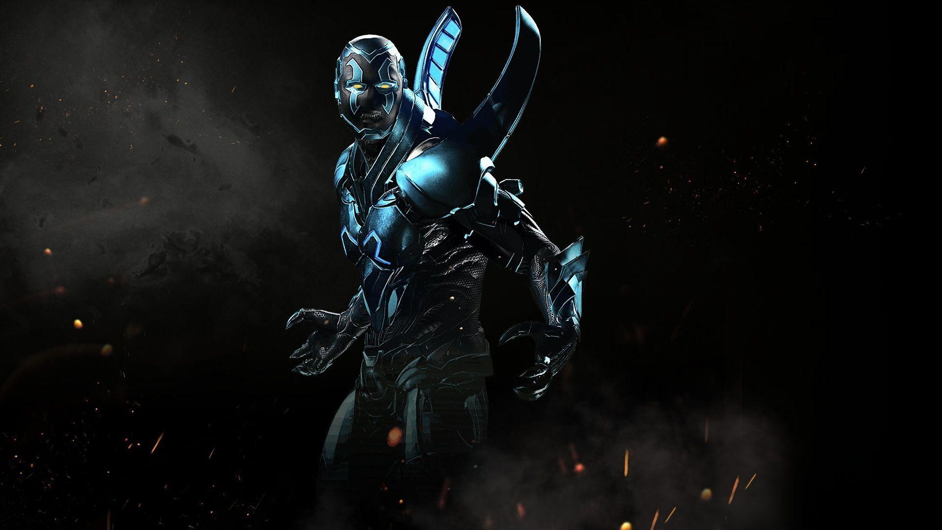 1920x1080 Blue Beetle Injustice 2 Game Wallpaper, Desktop