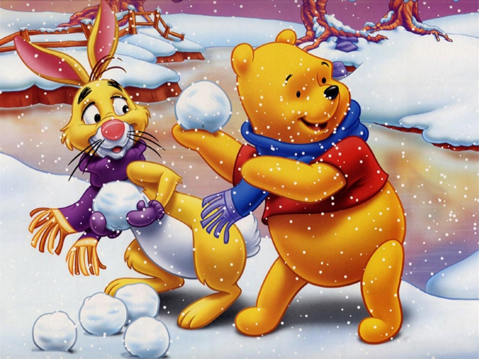 1600x1200 Winnie The Pooh Christmas Wallpaper, Desktop