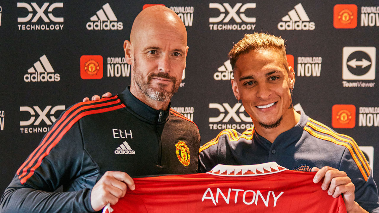 1280x720 Ten Hag keeps Antony waiting over Manchester United debut decision, Desktop