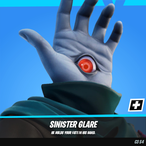 520x520 Sinister Glare Fortnite wallpaper, Phone