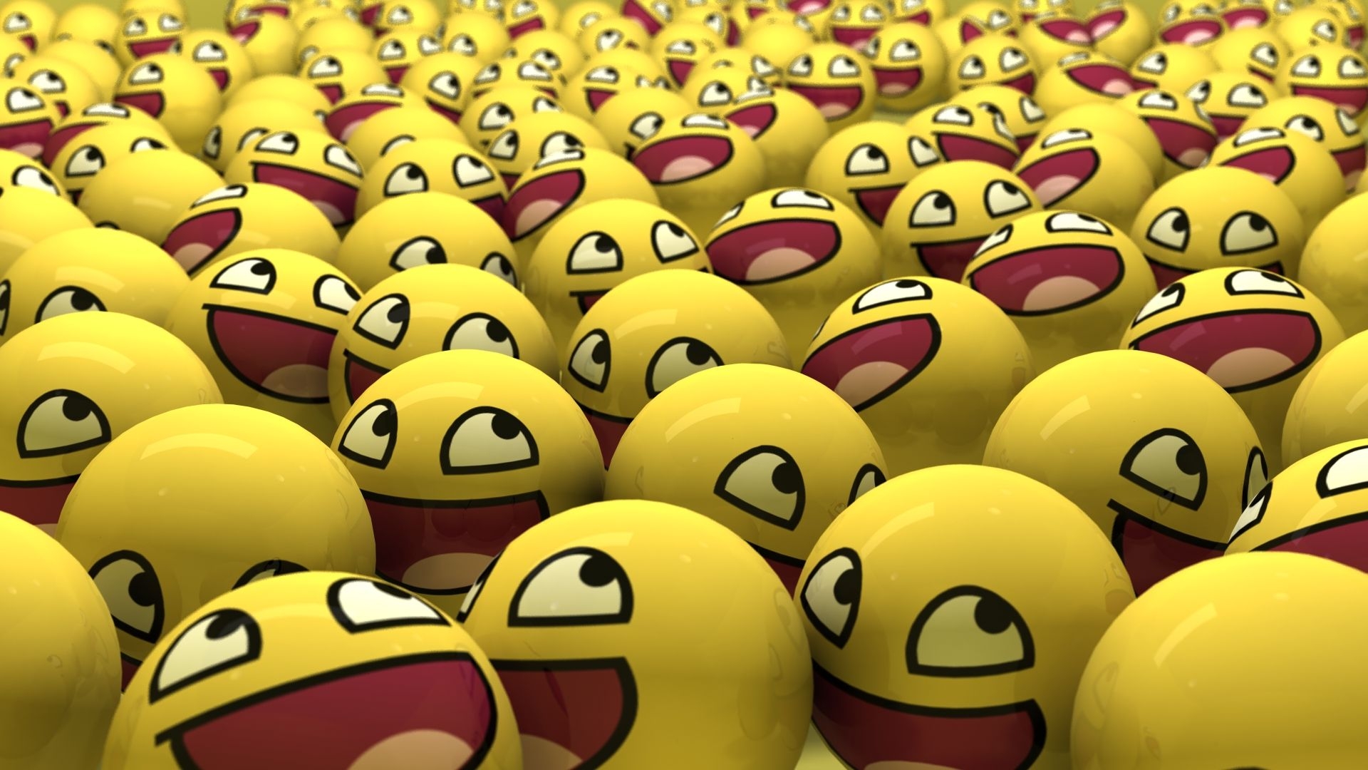 1920x1080 3D Emoji Wallpaper, Desktop