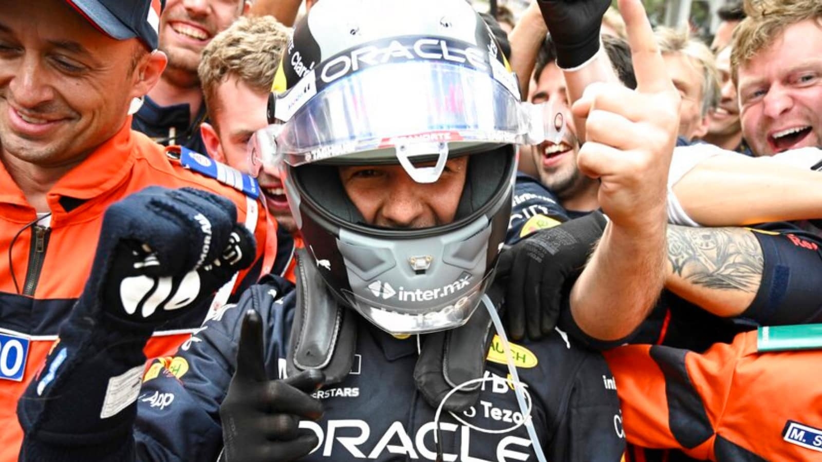 1600x900 F1: Sergio Perez Claims 'Dream' Monaco GP Win as Bungled Strategy Foils Charles Leclerc, Desktop