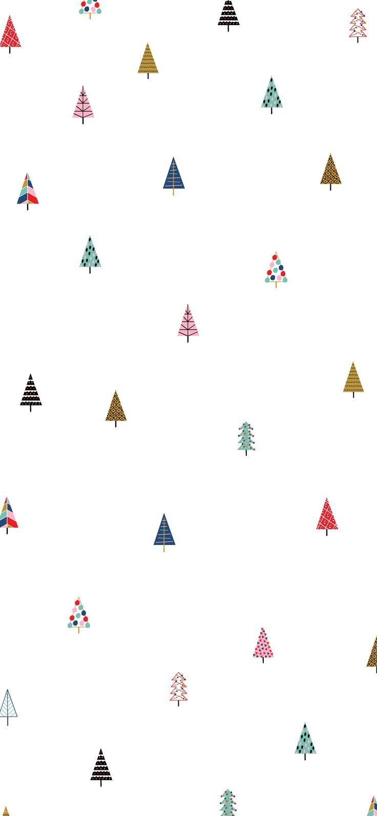 740x1600 Preppy Christmas Phone Wallpaper, Phone