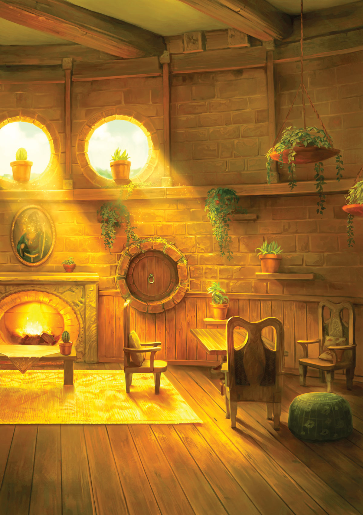 1200x1710 Hufflepuff Common Room, Phone