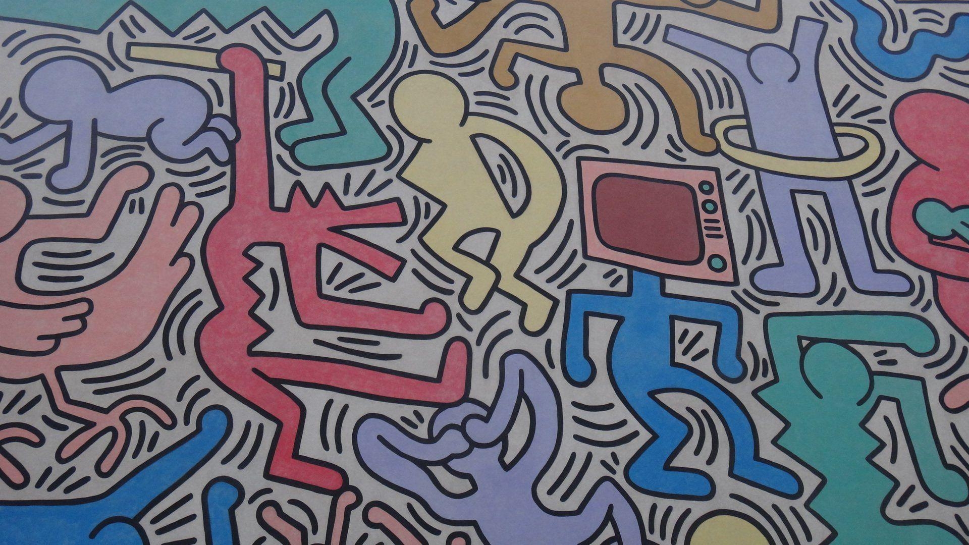 1920x1080 Keith Haring Tuttomondo Wallpaper, Desktop