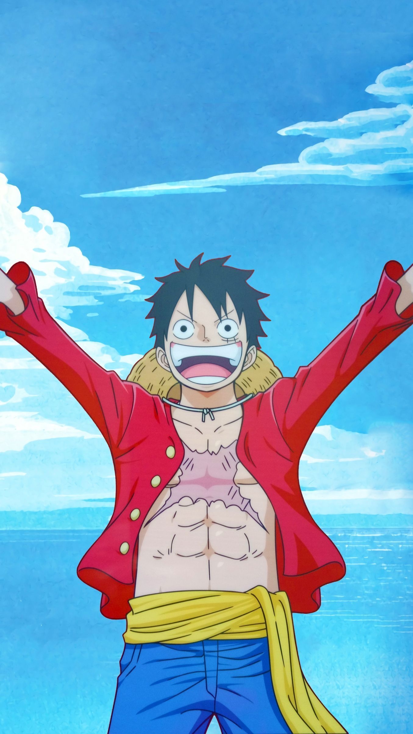 1360x2410 Luffy Wallpaper, Phone