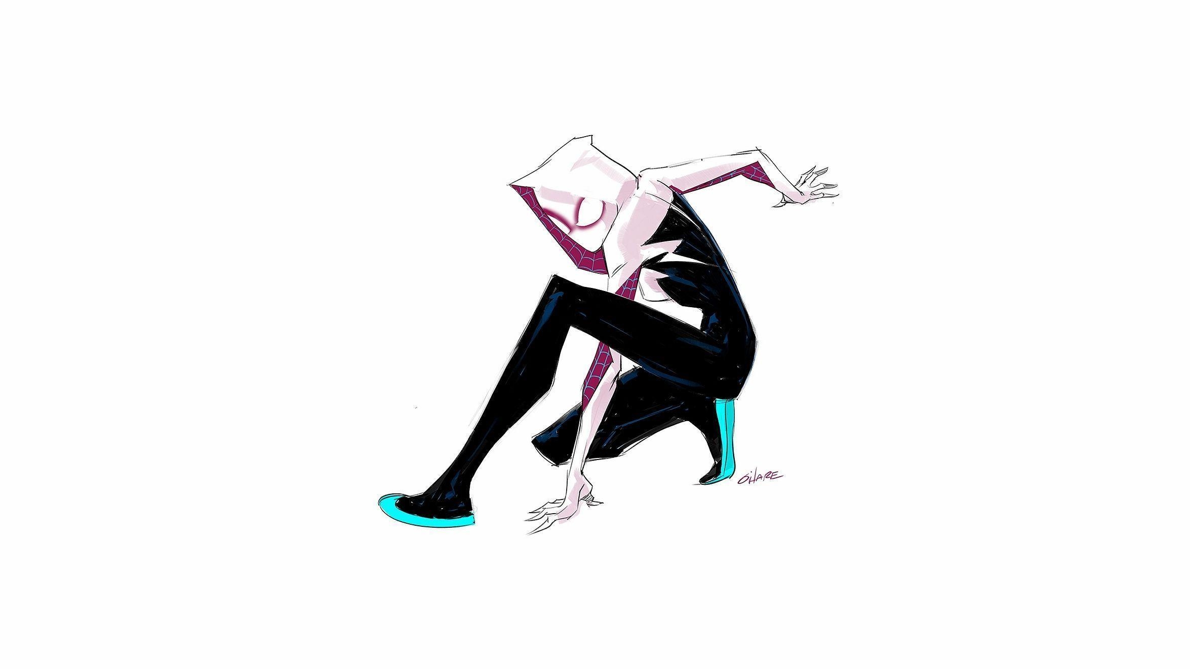 2350x1330 Spider Gwen HD Wallpaper, Desktop