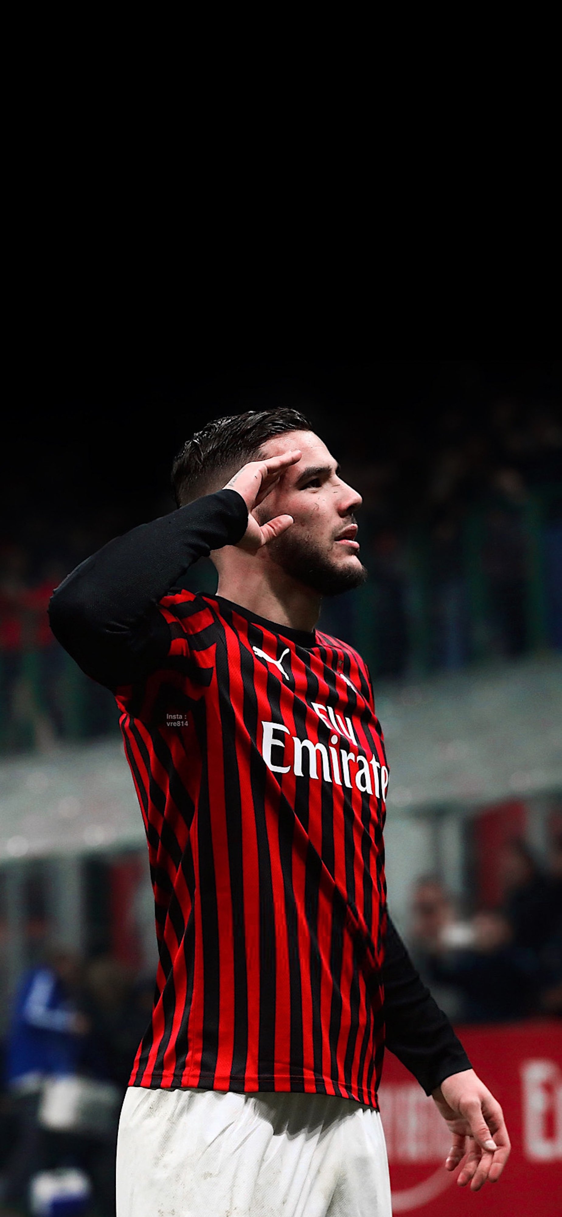 1850x4000 ناصر - #Wallpaper 4k. Theo Hernandez #acmilan #SerieA, Phone