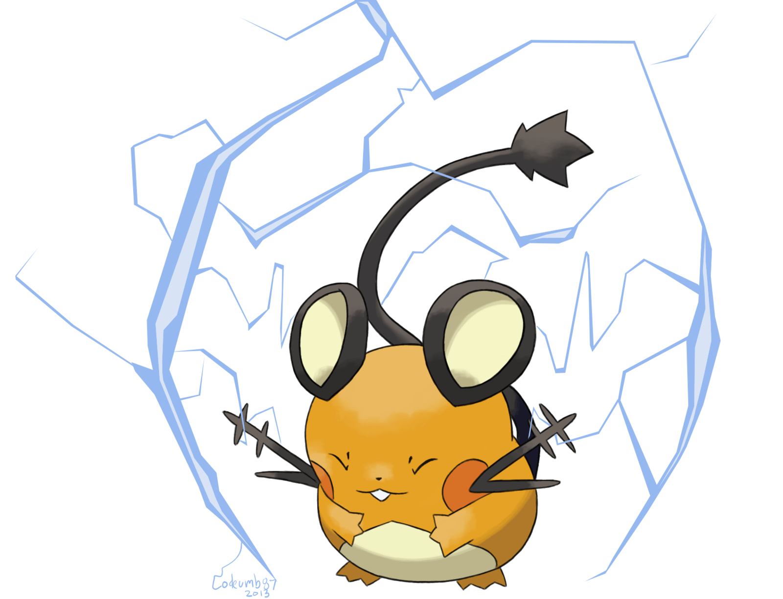 1600x1230 Dedenne By CODE Umb87, Desktop