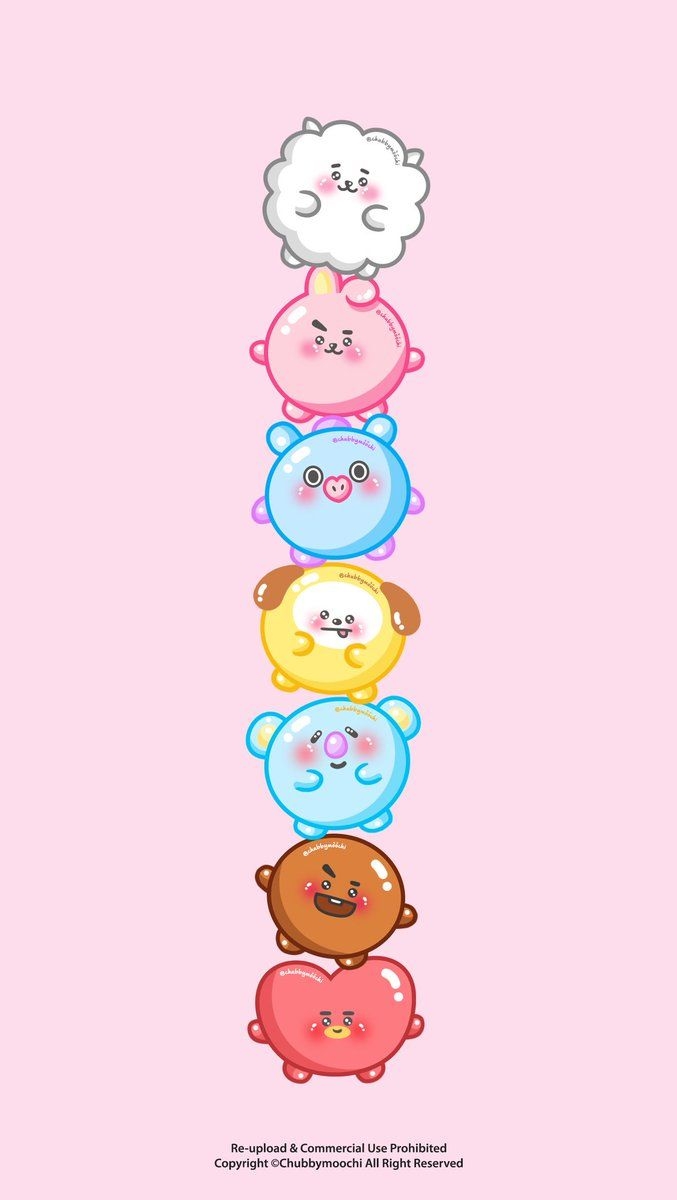 680x1200 promise. mochi BT21 wallpaper, Phone