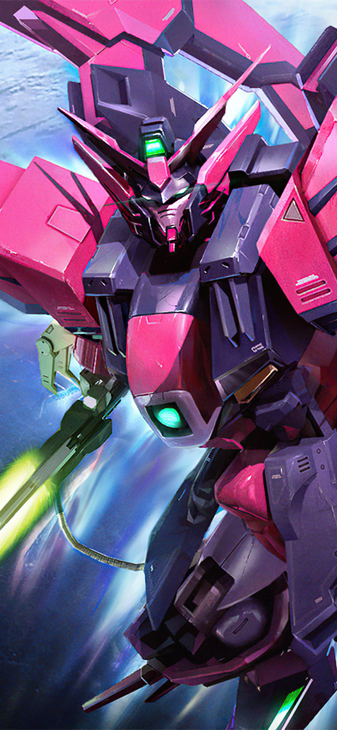 1130x2440 Mobile Suit Gundam iPhone XS, Phone