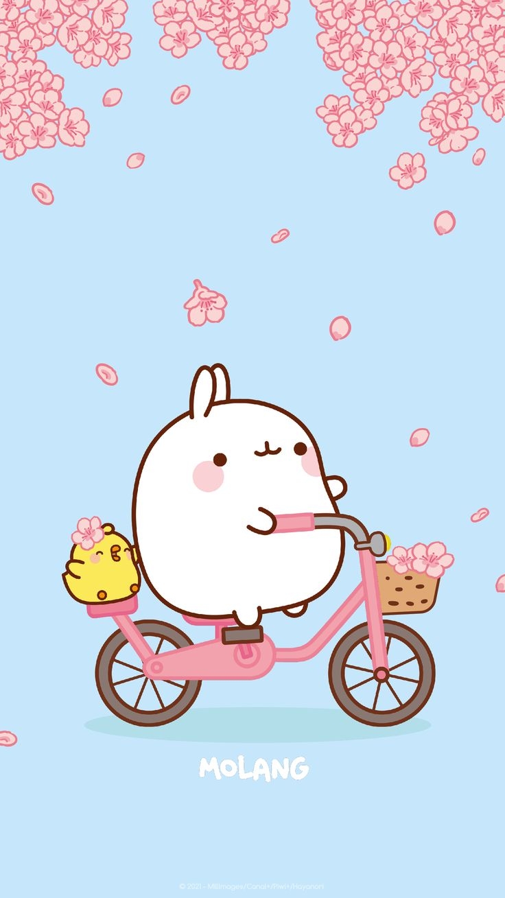 740x1310 Molang 1 Wallpaper. Molang wallpaper, Hello kitty iphone wallpaper, Cute cartoon wallpaper, Phone