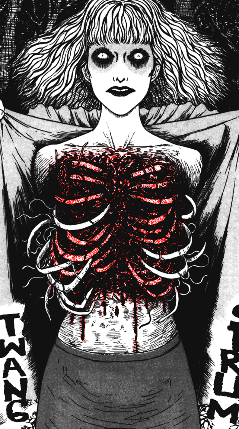 800x1420 Junji Ito Wallpaper, Phone