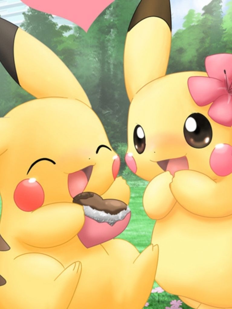 770x1030 Free download Pikachu Pokemon Cute Couples HD Wallpaper of Cartoon hdwallpaper2013 [1920x1080] for your Desktop, Mobile & Tablet. Explore Cute Pikachu Wallpaper. Pokemon Wallpaper Pikachu, Cute Pokemon Wallpaper, HD Pikachu Wallpaper, Phone