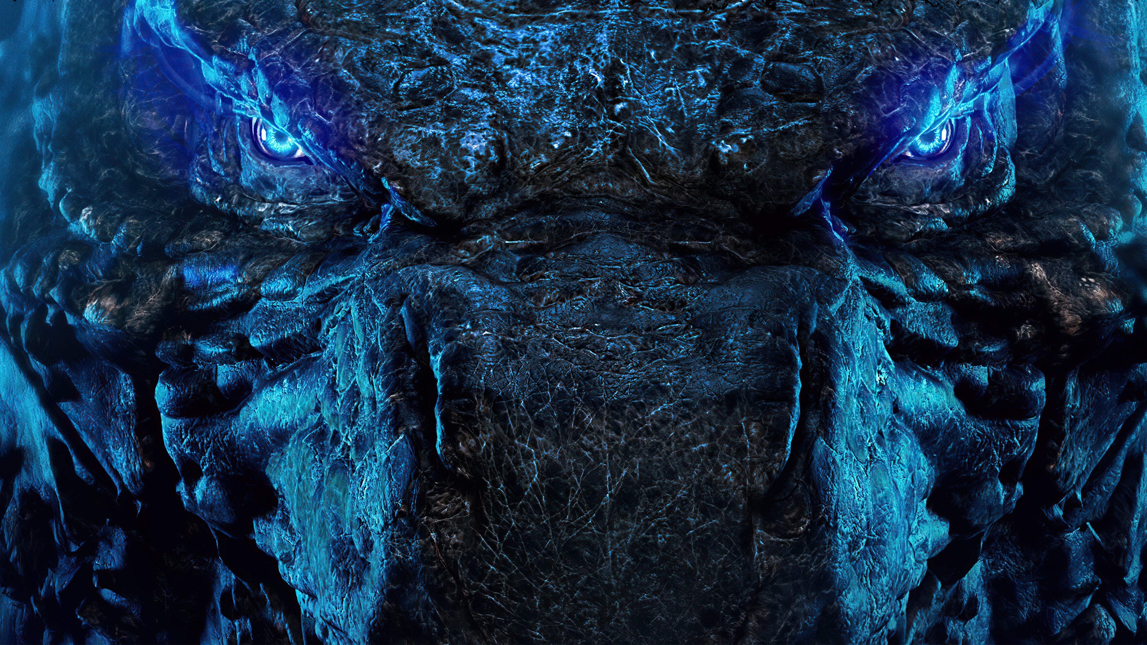 3840x2160 Godzilla Face Wallpaper Free Godzilla Face Background, Desktop