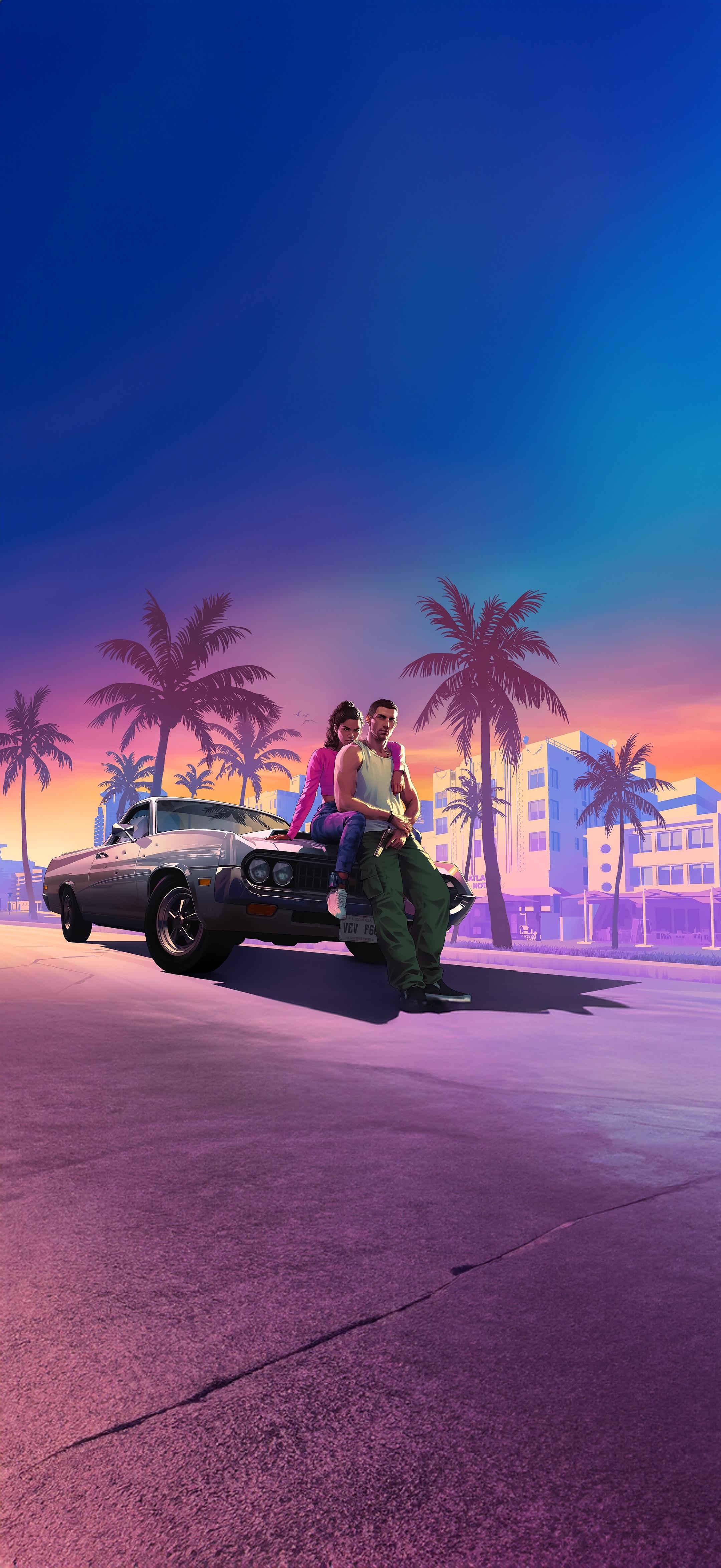 2160x4700 GTA VI Wallpaper, Phone