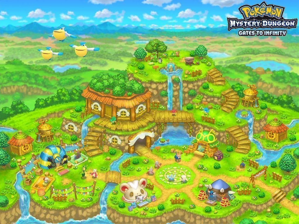 1030x770 Pokemon Mystery Dungeon Gates To Infinity Wallpaper Image, Desktop