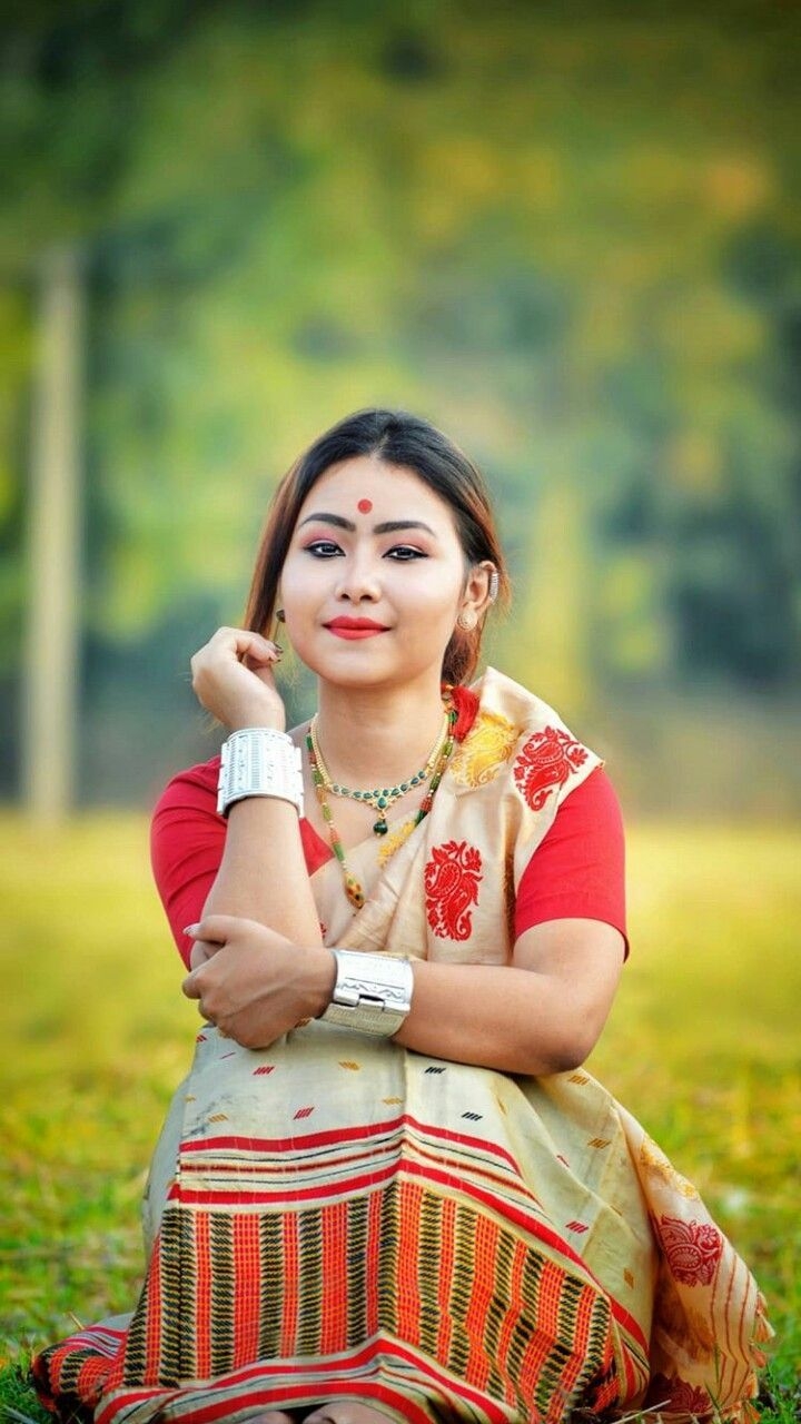 720x1280 Assam: Traditional Attires, Phone