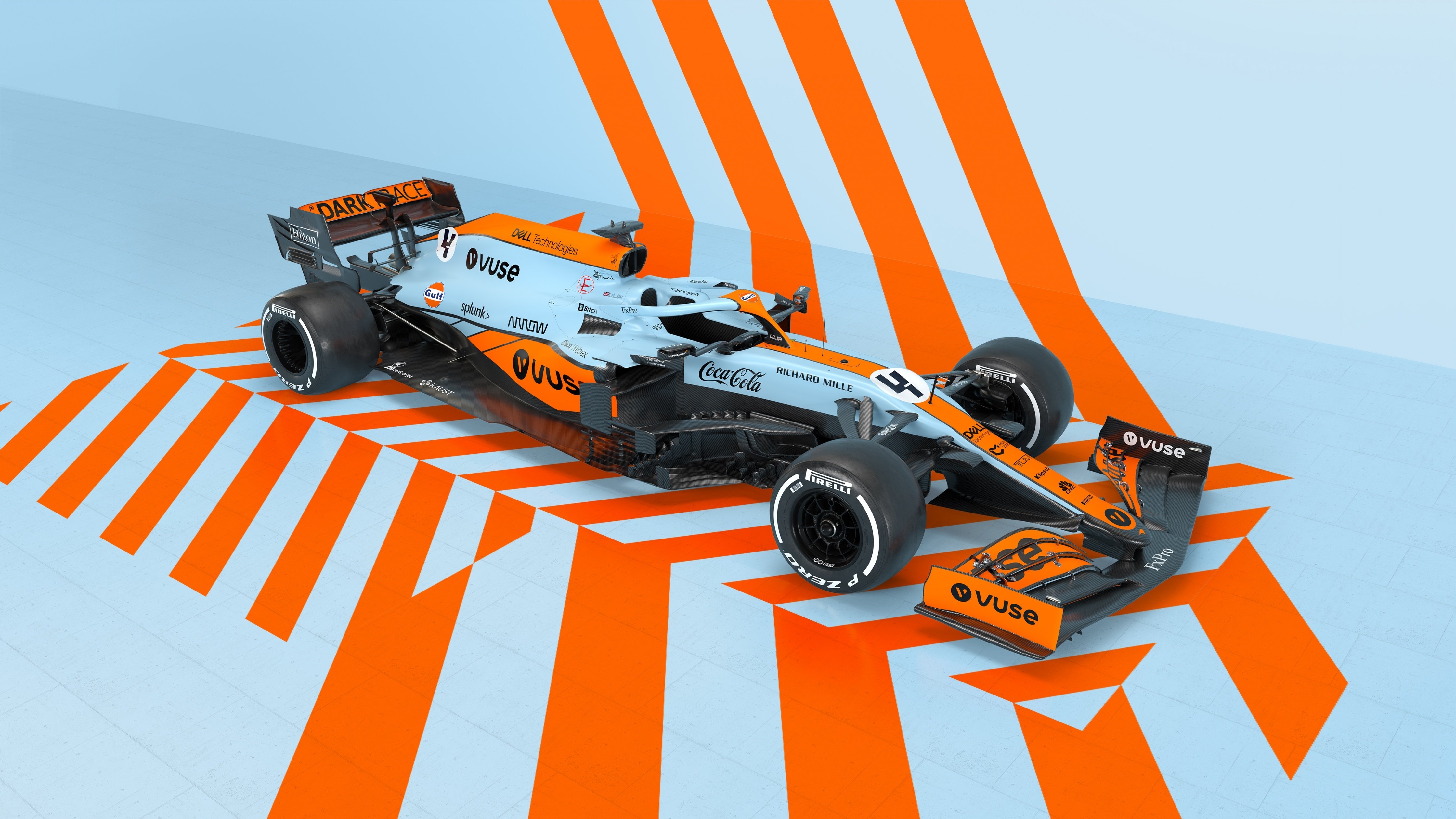 4480x2520 McLaren MCL35M Wallpaper 4K, Formula One cars, F1 Cars, 5K, Cars, Desktop