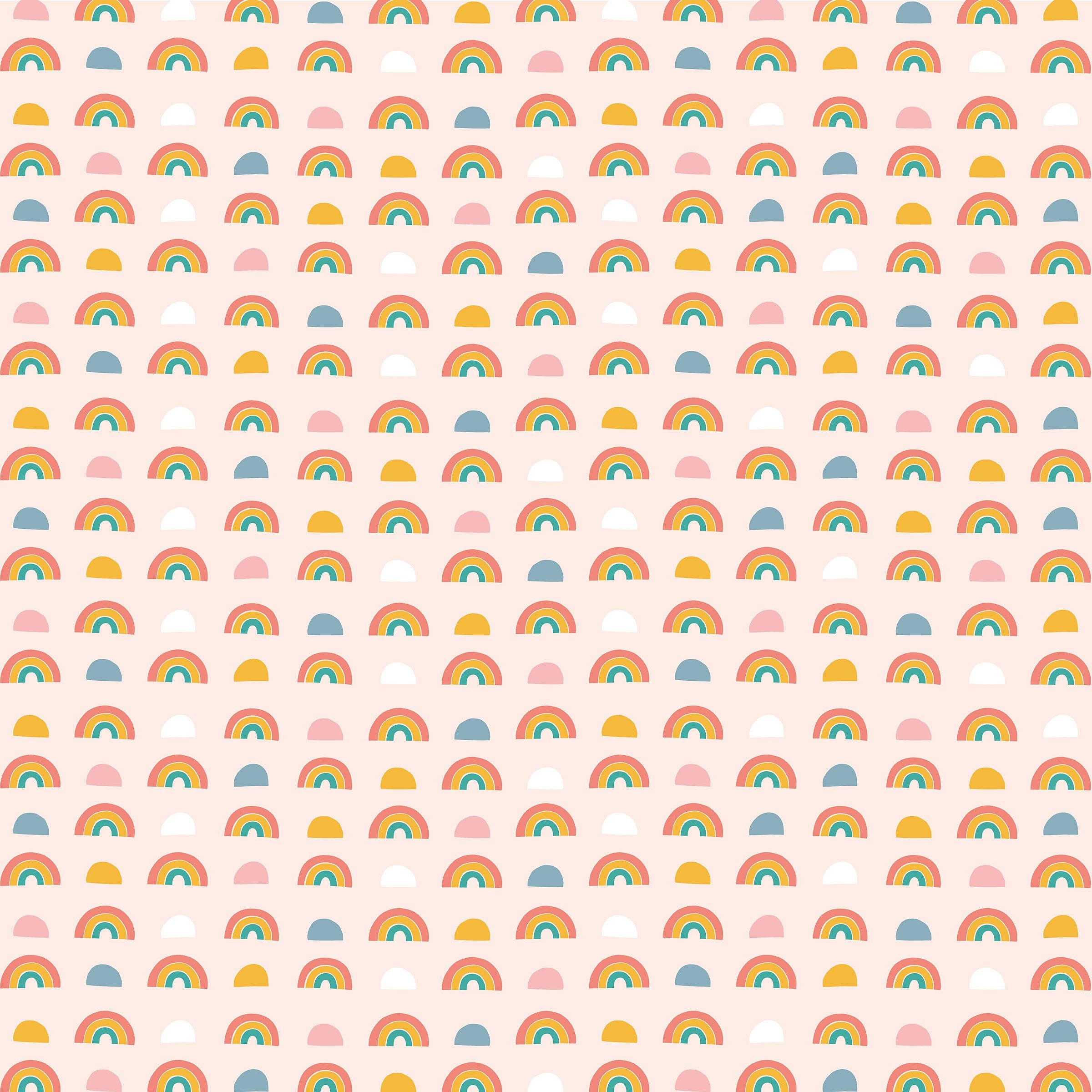 2400x2400 Rainbow patterned desktop, tablet and phone wallpaper, Phone