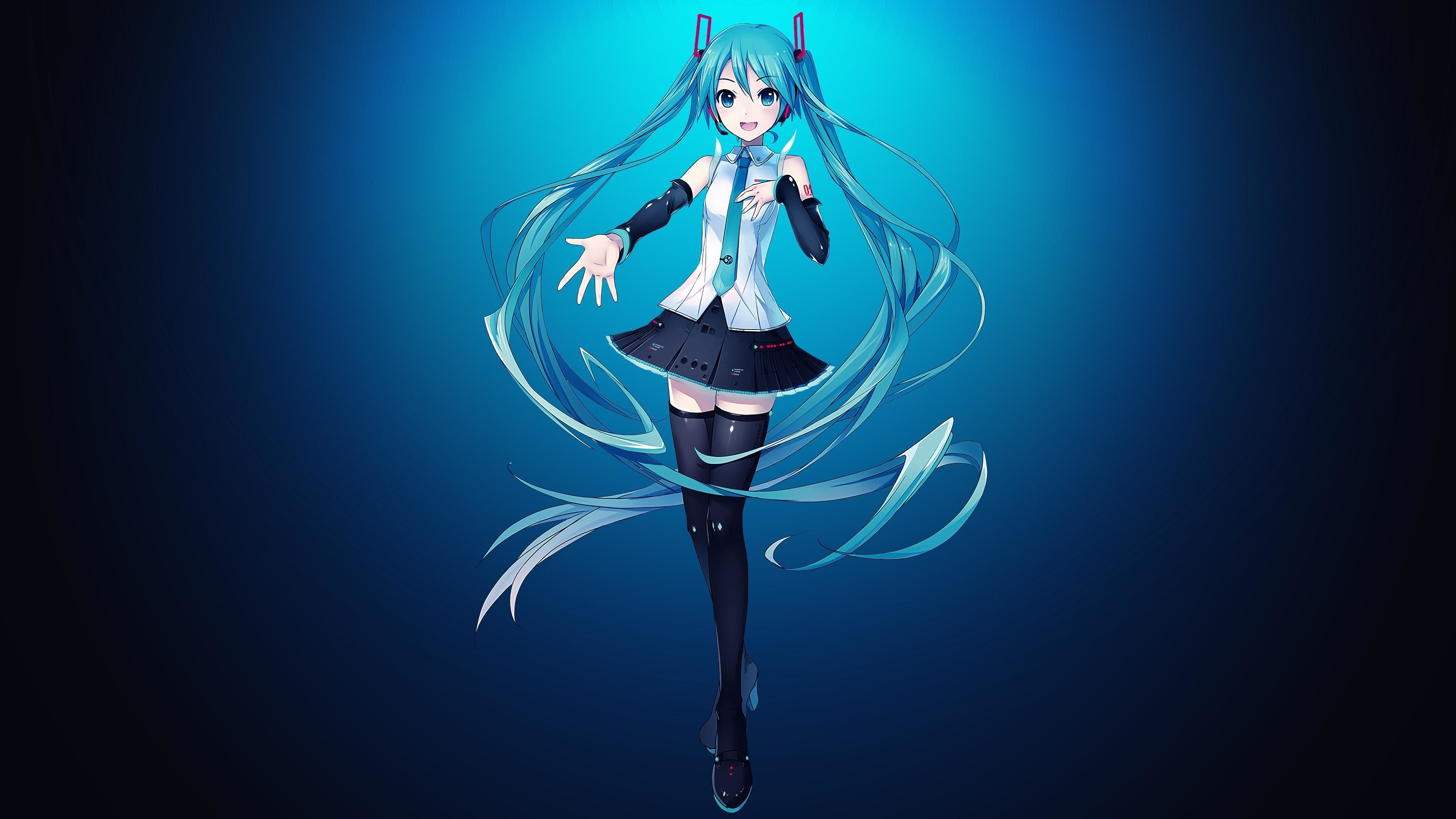 3840x2160 Hatsune Miku 4K Macbook Pro.wallpaperden.com, Desktop