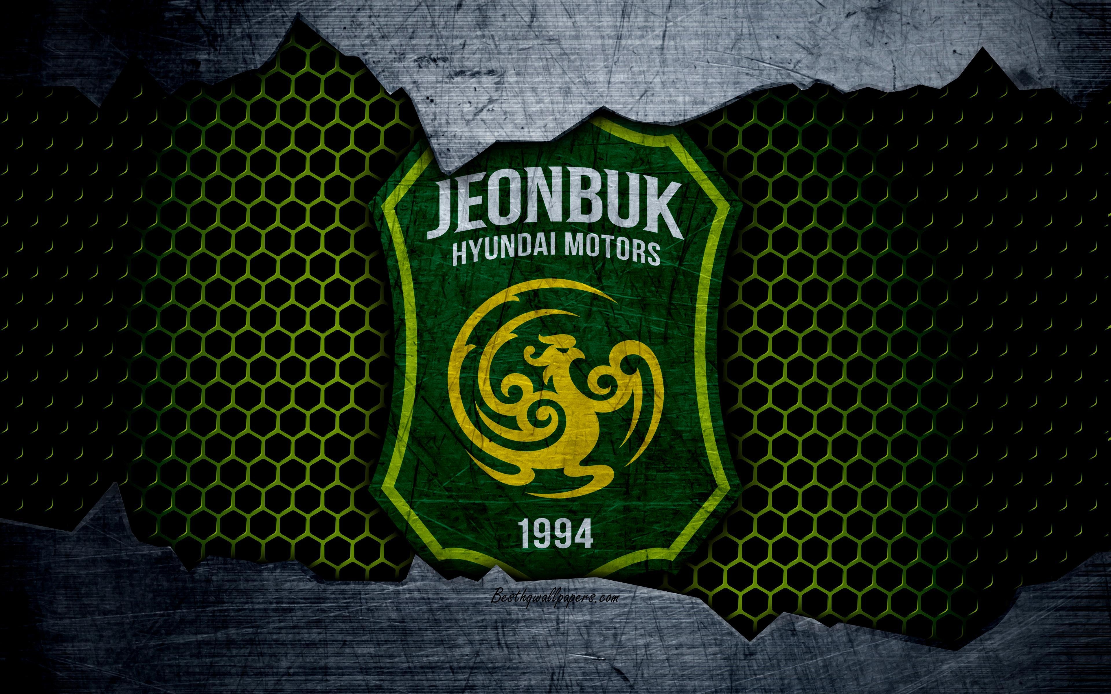 3840x2400 Download Wallpaper Jeonbuk Hyundai Motors, 4k, Logo, K League, Desktop