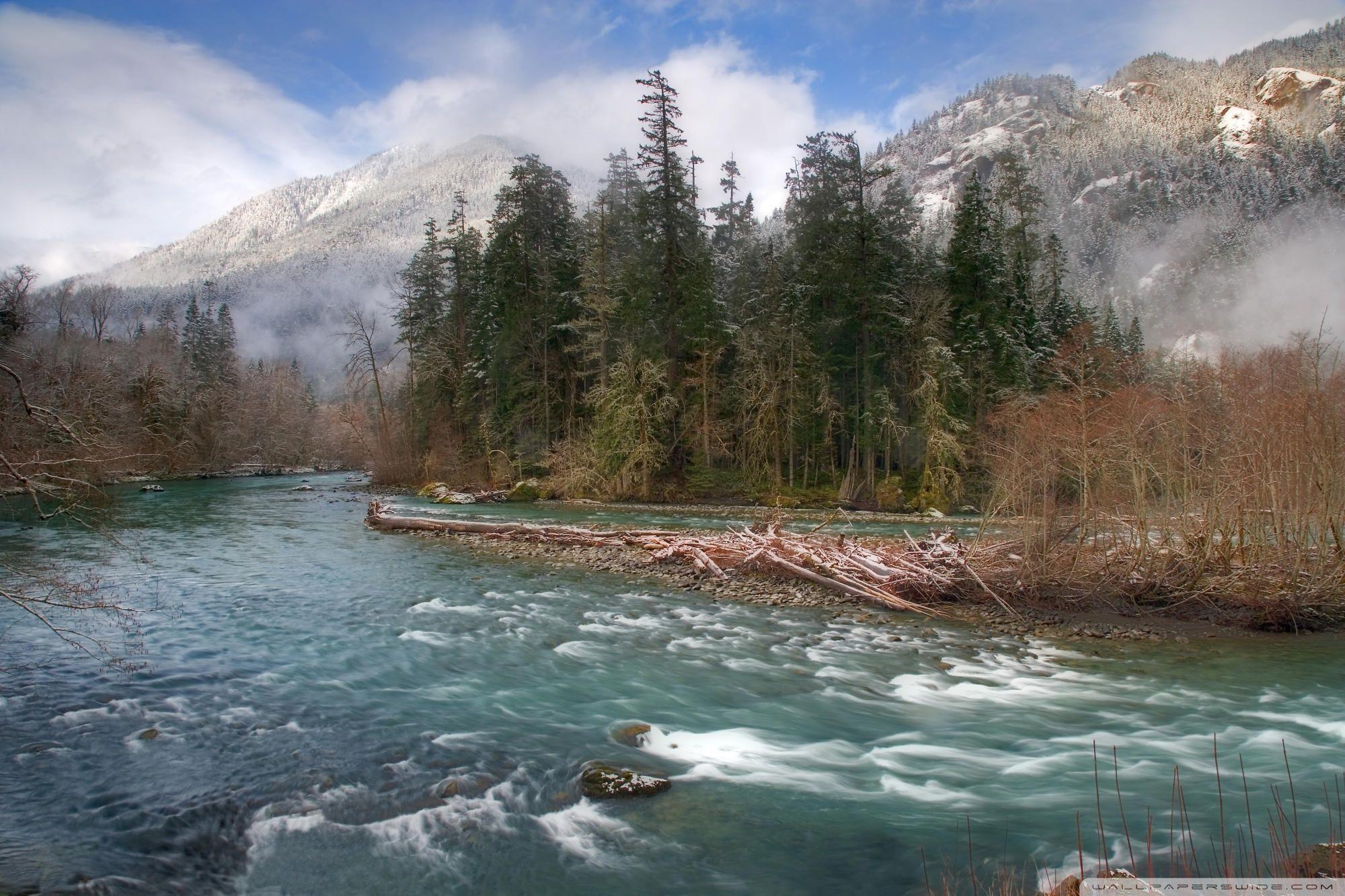 2000x1340 Elwha River Olympic National Park HD desktop wallpaper, Desktop