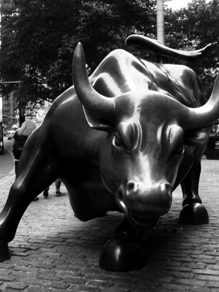 770x1030 Free download Wall Street Bull Wallpaper Place wall street [1600x1200] for your Desktop, Mobile & Tablet. Explore Wall Street Bull Wallpaper. Street Art Wallpaper, City Street Wallpaper, Wolf of, Phone